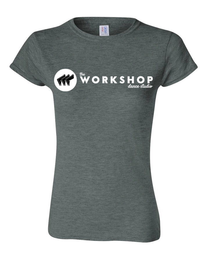 T-shirt en coton doux pour femme - Sur le devant
