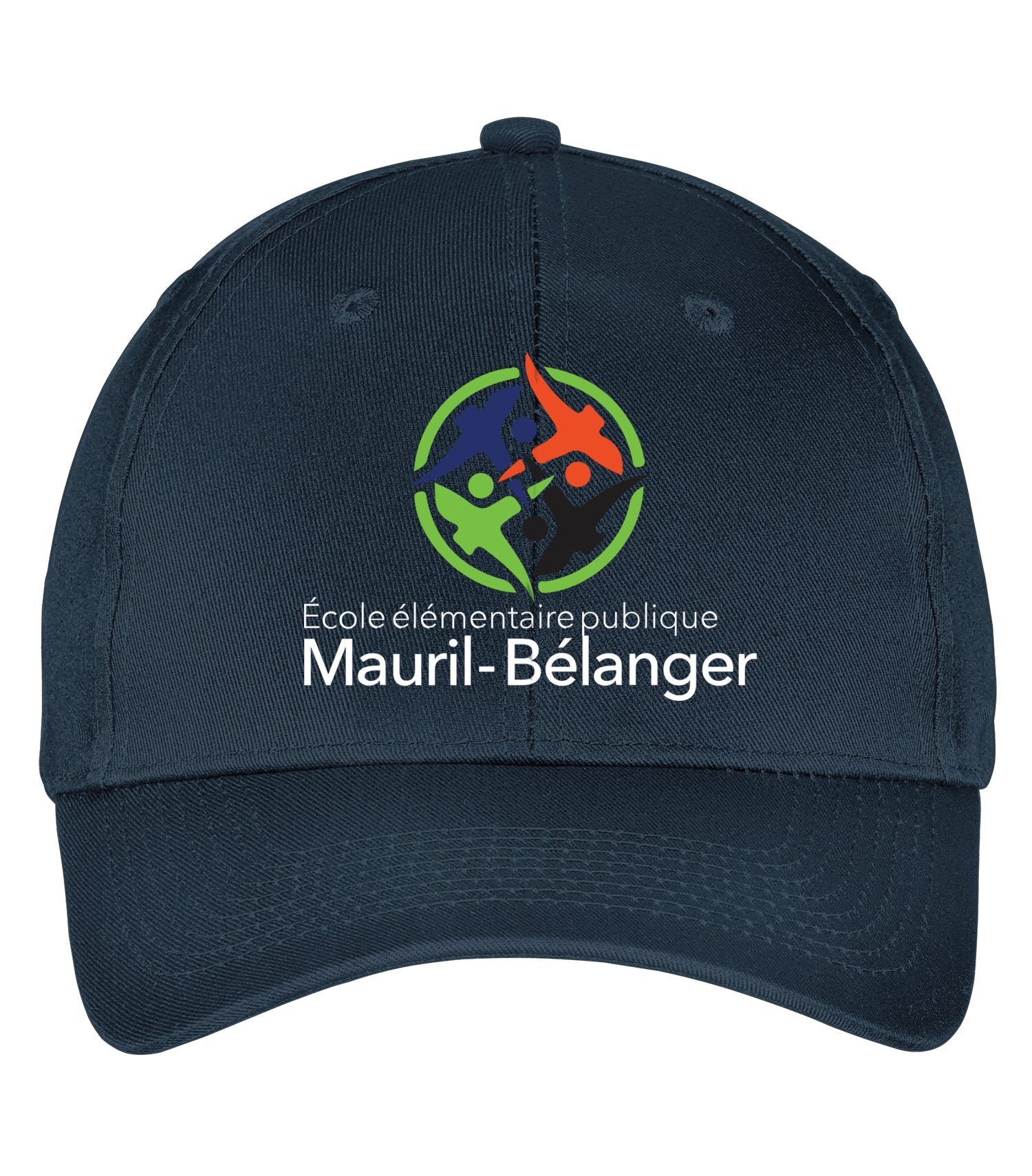 Casquette unisexe en coton sergé