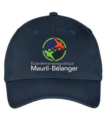 Casquette unisexe en coton sergé