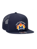 Embroidered 6 Panel Pro Style Mesh Back Trucker Snapback Hat