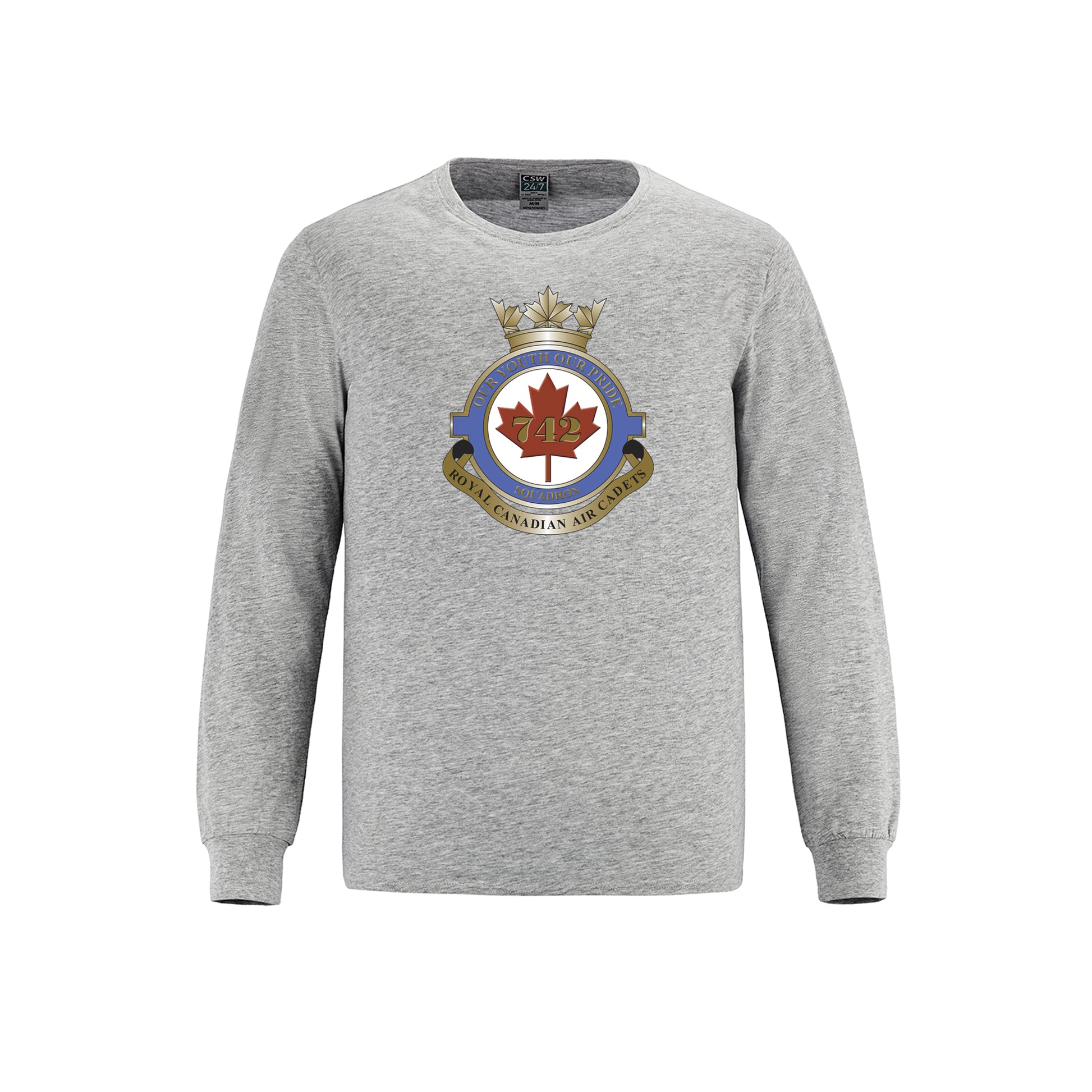 Adult Ring Spun Cotton Long Sleeve T-Shirt