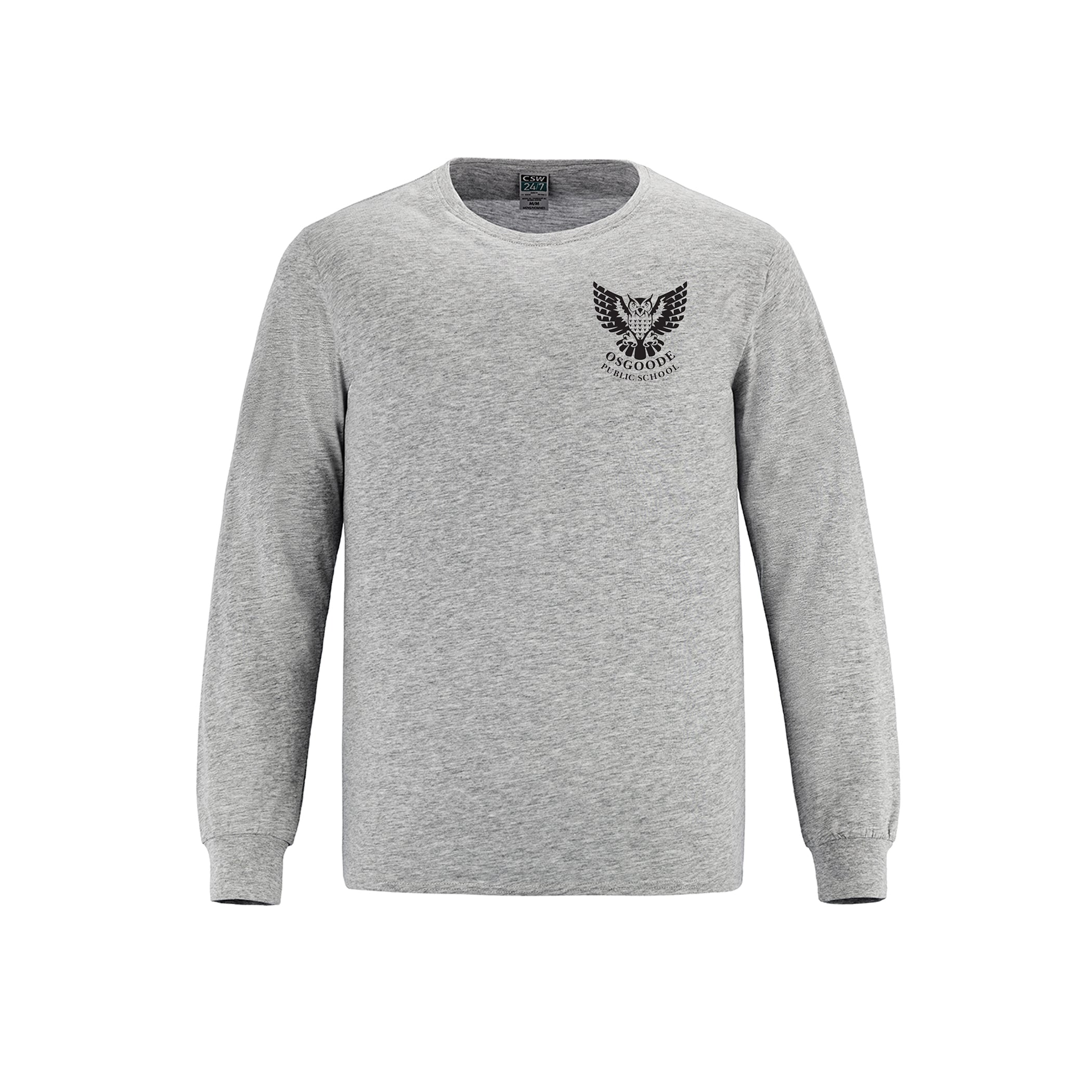Youth Ring Spun Cotton Long Sleeve T-Shirt