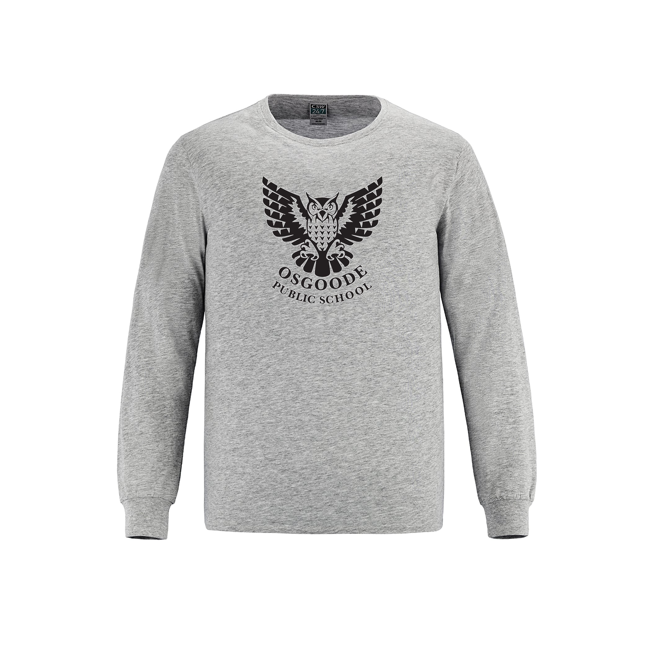 Youth Ring Spun Cotton Long Sleeve T-Shirt