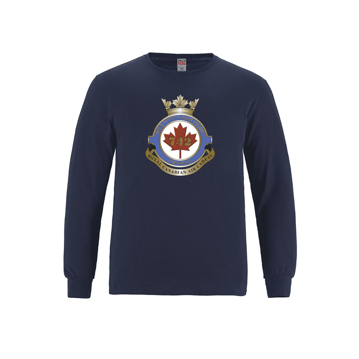 Youth Ring Spun Cotton Long Sleeve T-Shirt