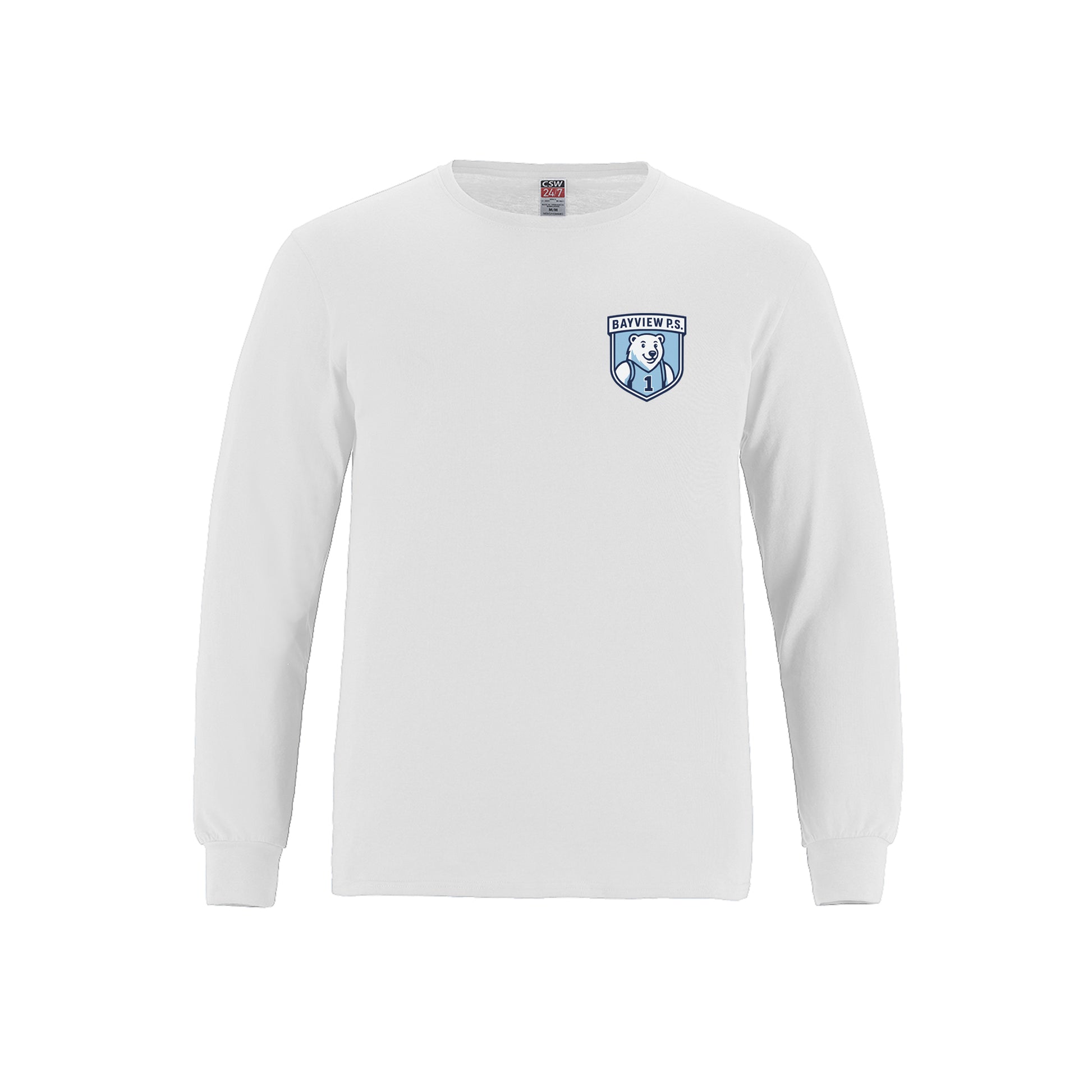 Adult Ring Spun Cotton Long Sleeve T-Shirt