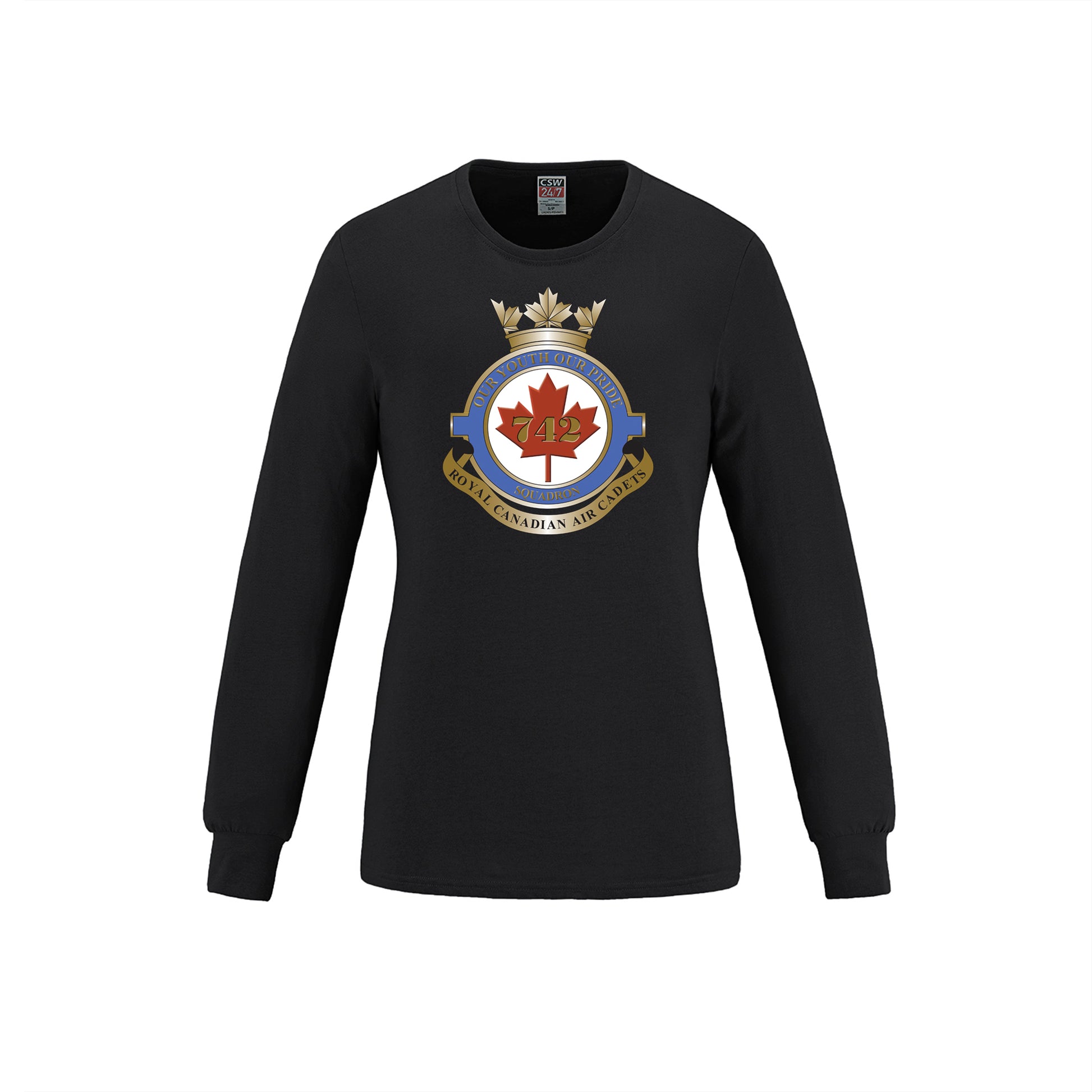 Ladies Ring Spun Cotton Long Sleeve T-Shirt