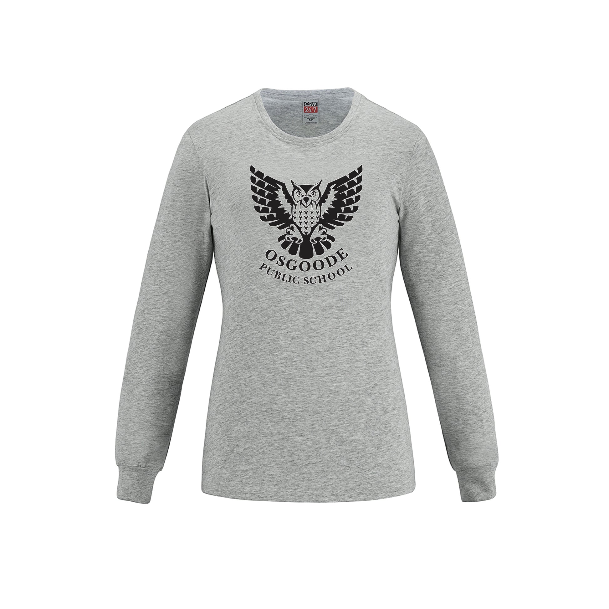 Ladies Ring Spun Cotton Long Sleeve T-Shirt