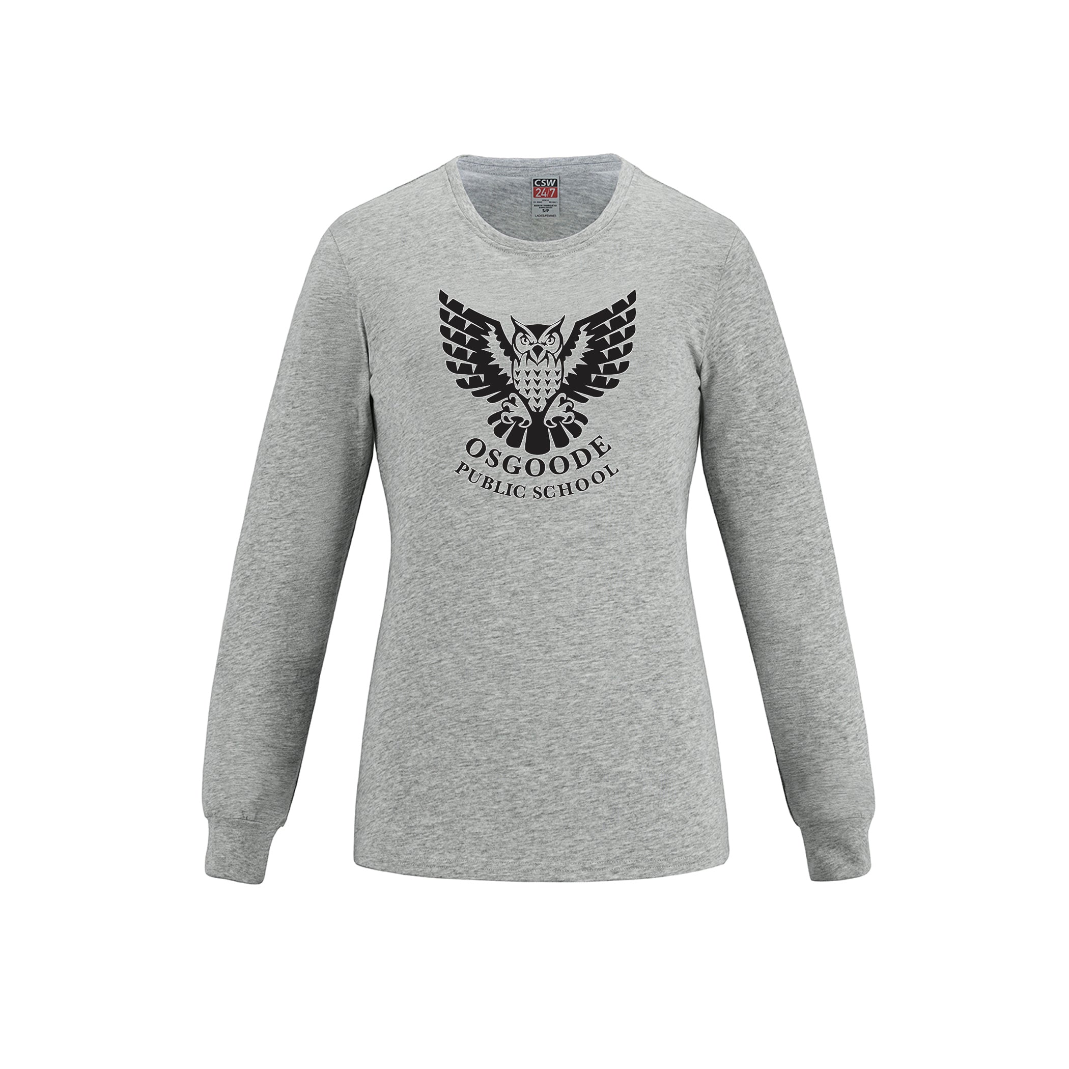 Ladies Ring Spun Cotton Long Sleeve T-Shirt