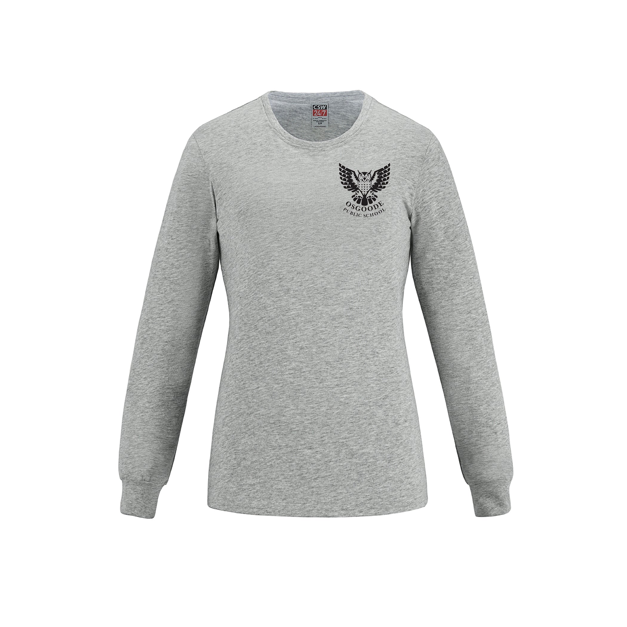 Ladies Ring Spun Cotton Long Sleeve T-Shirt