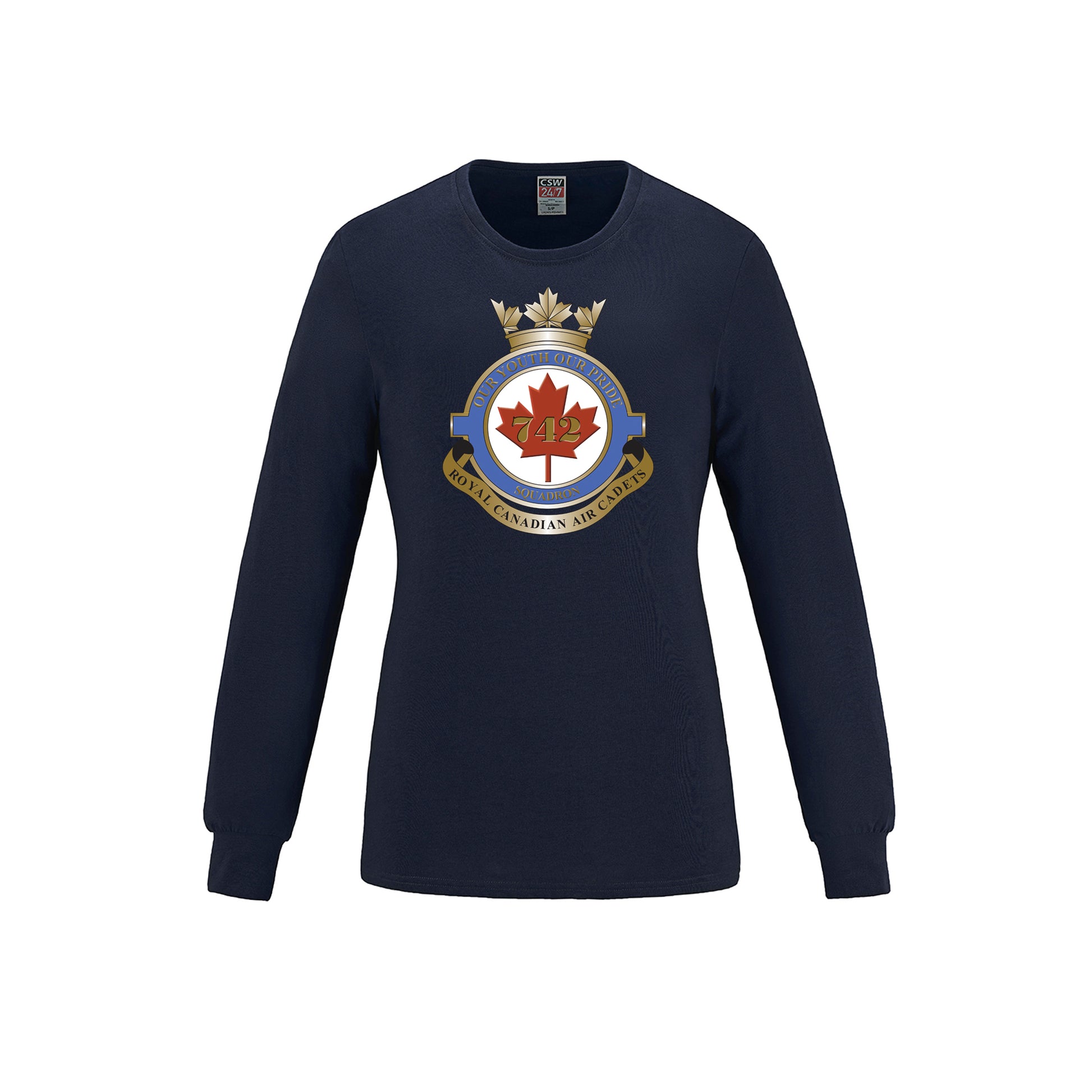 Ladies Ring Spun Cotton Long Sleeve T-Shirt