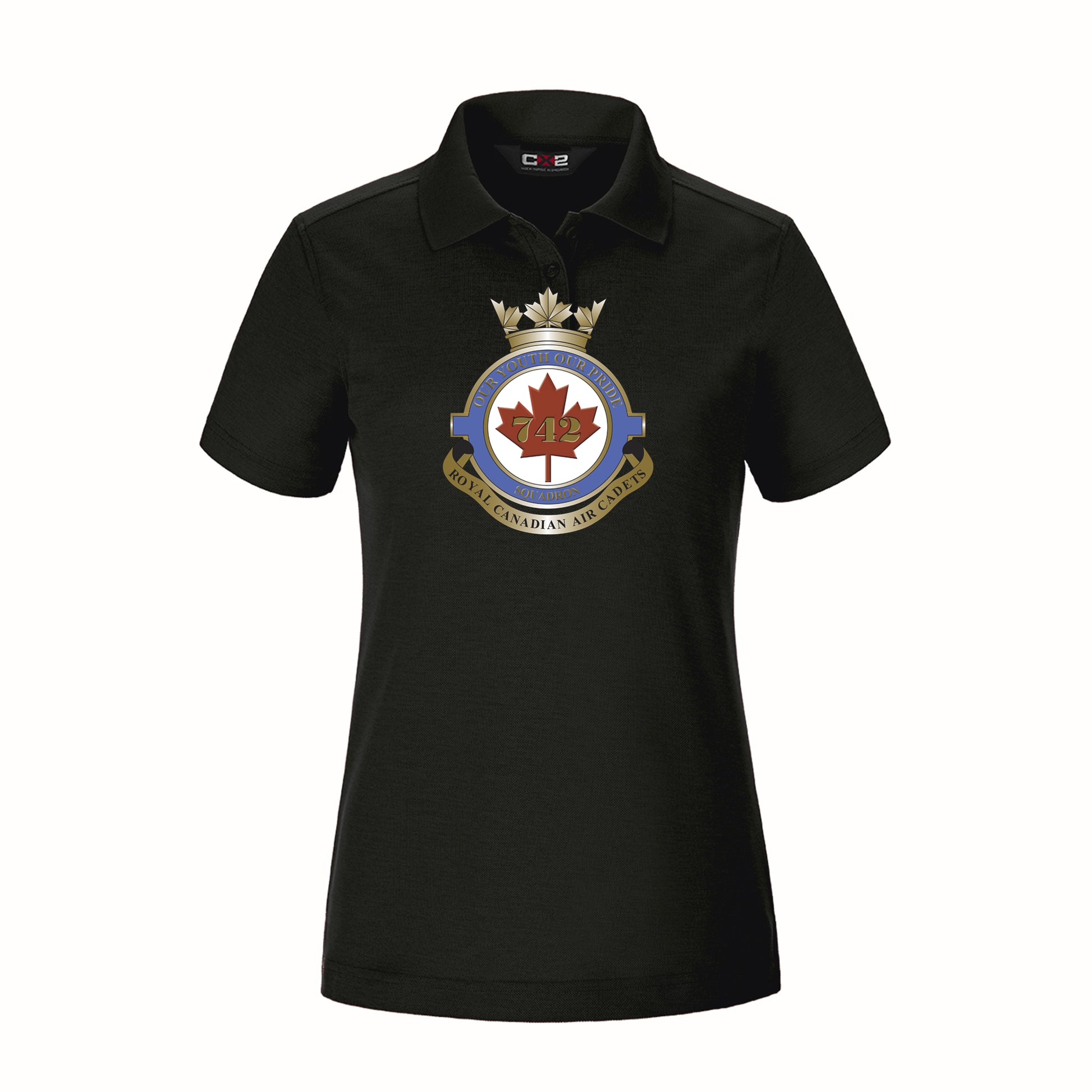 Ladies Pique Mesh Polo