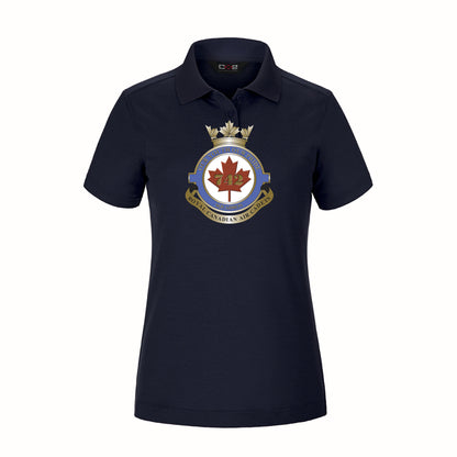 Ladies Pique Mesh Polo