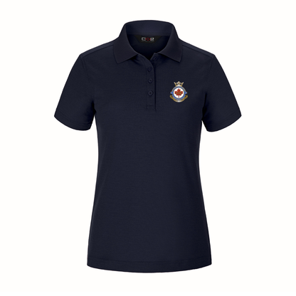 Ladies Pique Mesh Polo