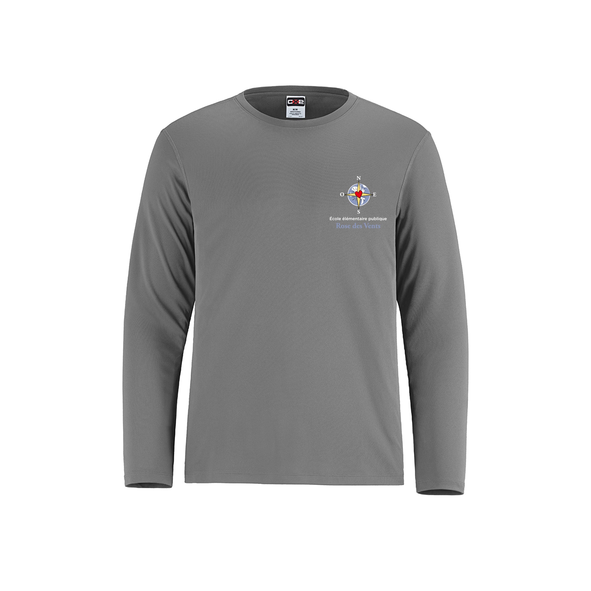 T-shirt Dry-Fit à manches longues pour jeunes