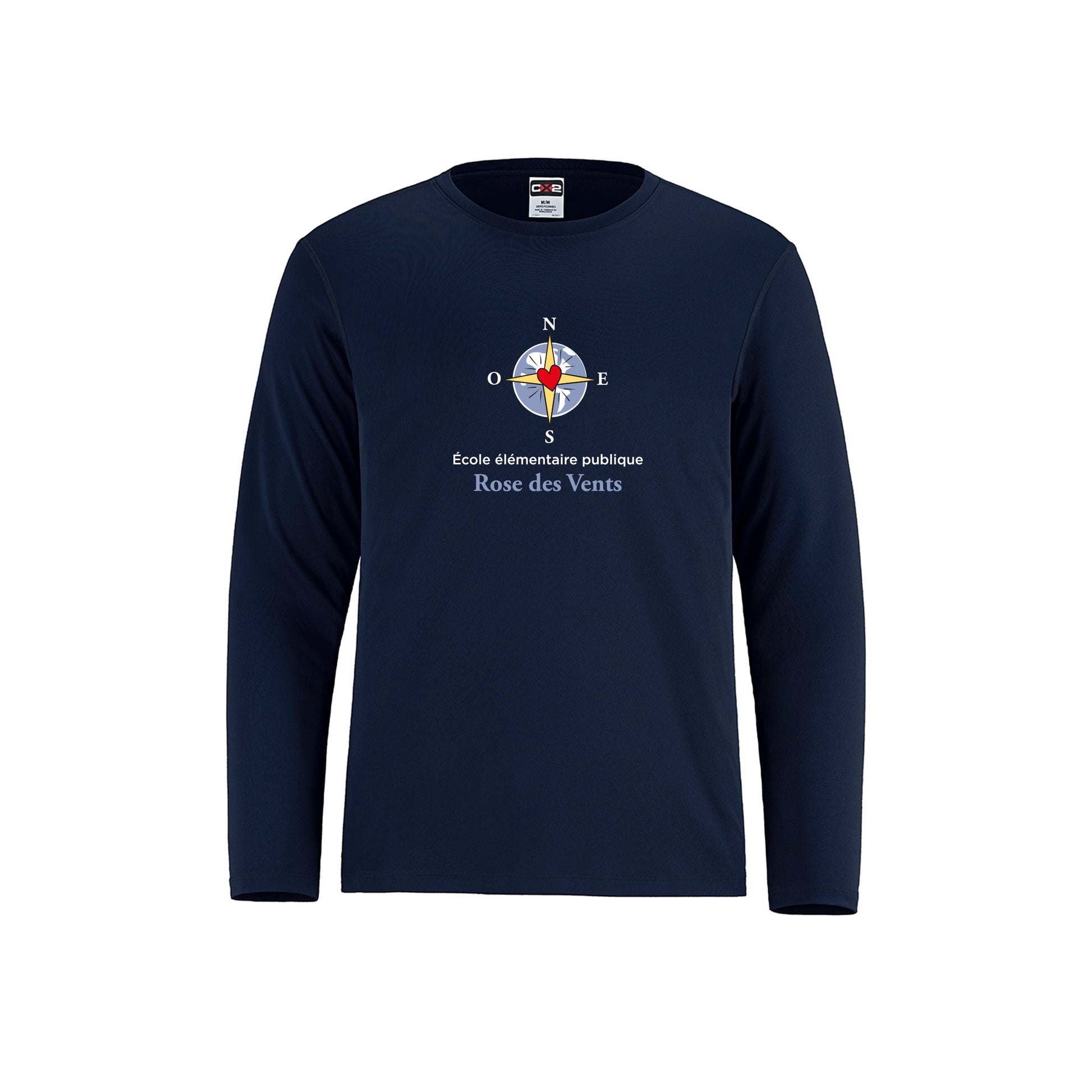 T-shirt Dry-Fit à manches longues pour jeunes