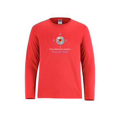T-shirt Dry-Fit à manches longues pour jeunes