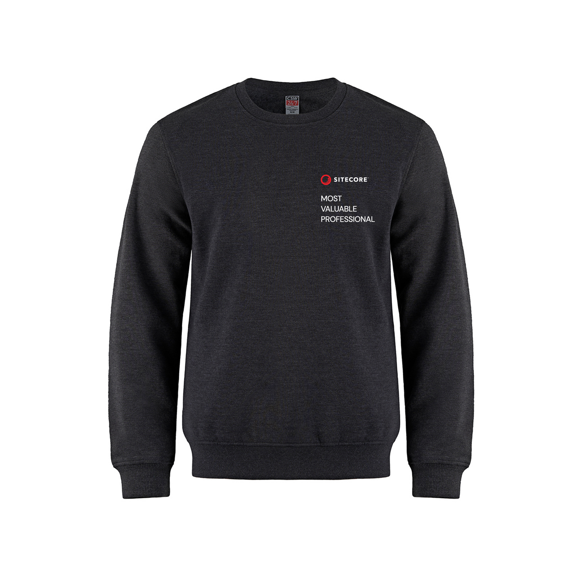 Sweat-shirt ras du cou en polaire unisexe