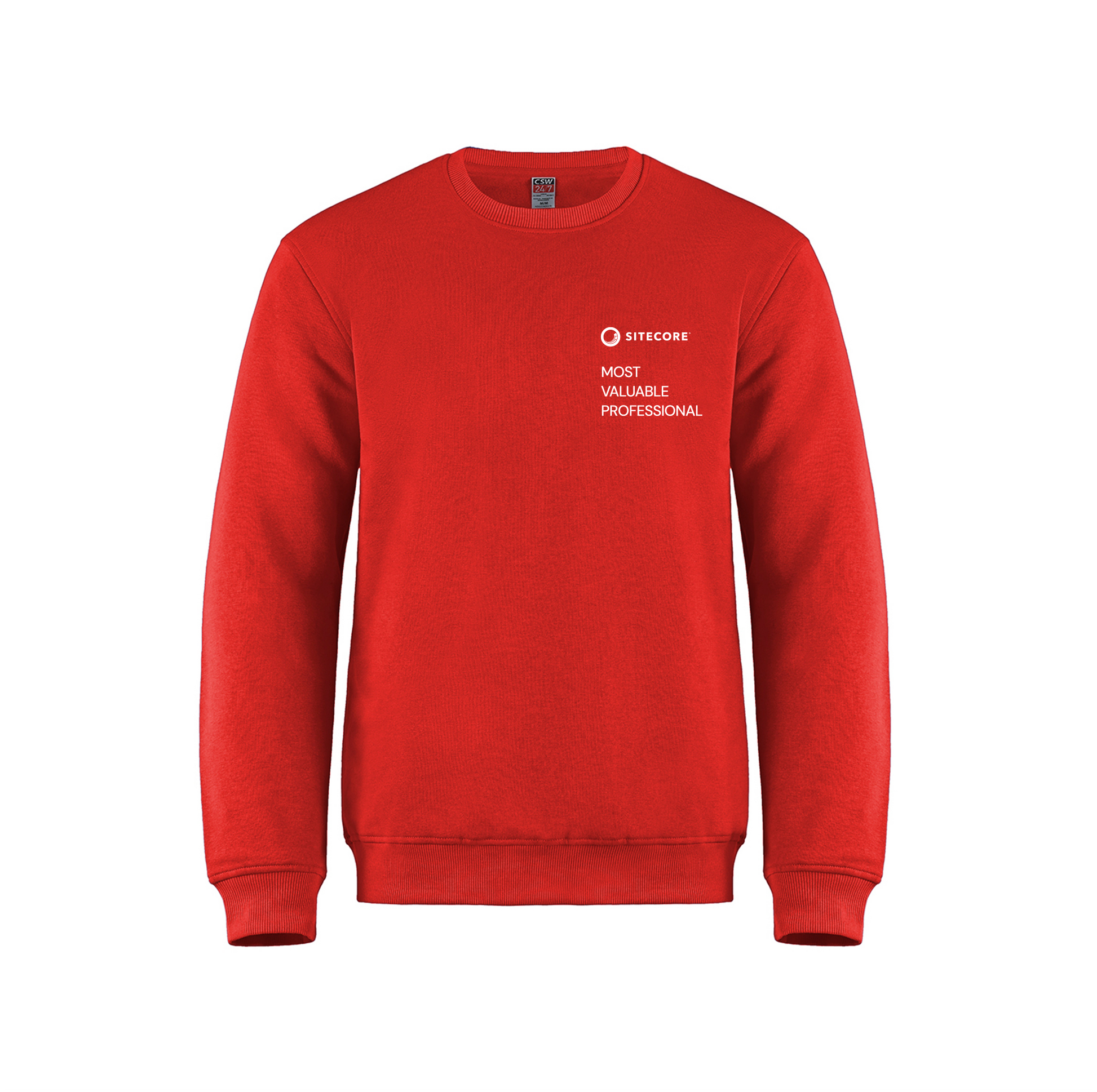 Sweat-shirt ras du cou en polaire unisexe