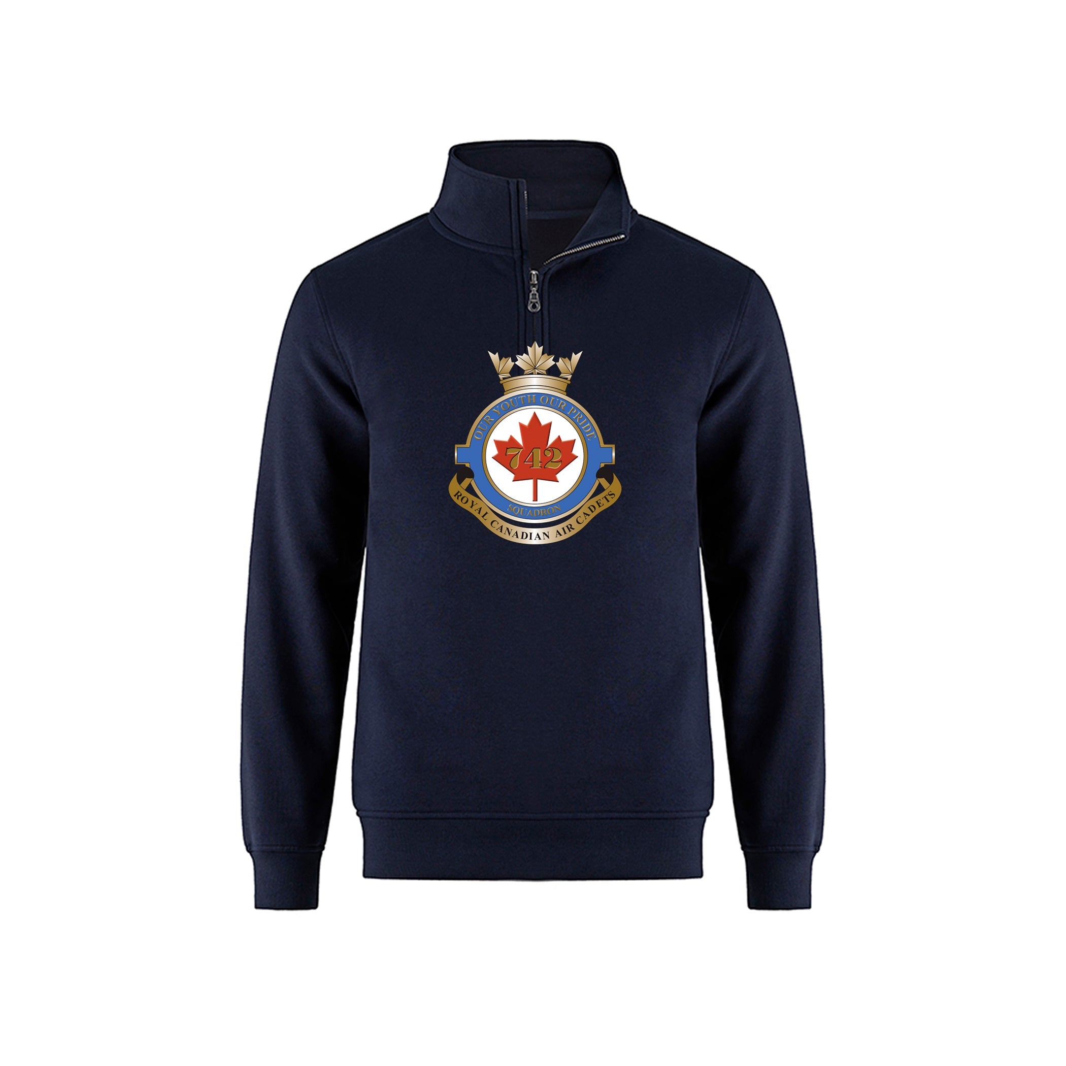 Adult 1/4 Zip Sweatshirt