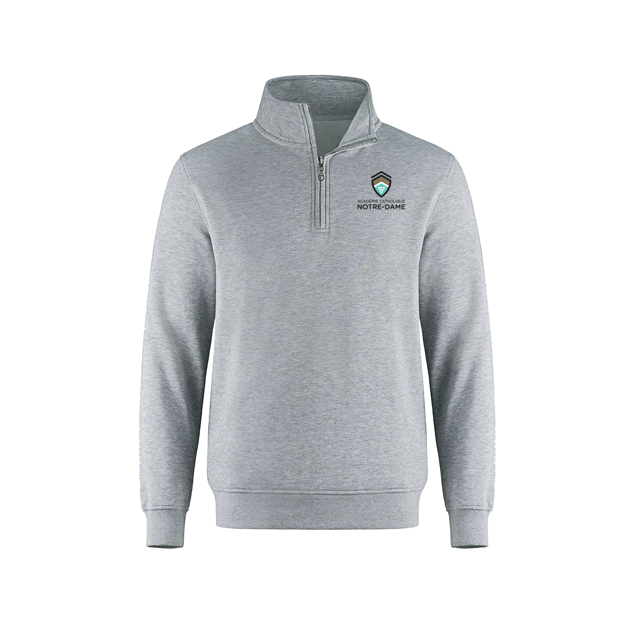 Sweat-shirt à fermeture éclair 1/4 pour enfant
