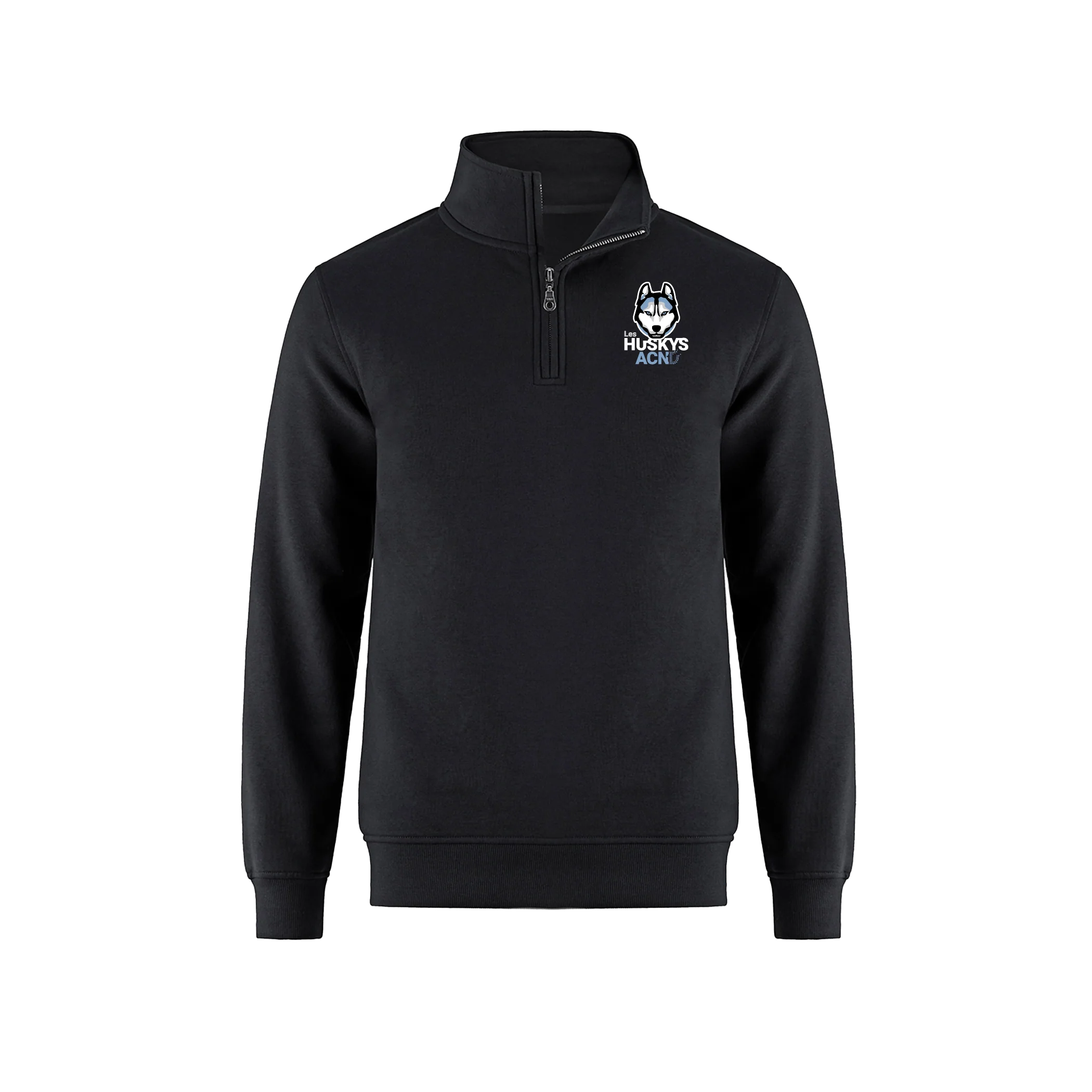 Sweat-shirt à fermeture éclair 1/4 pour enfant