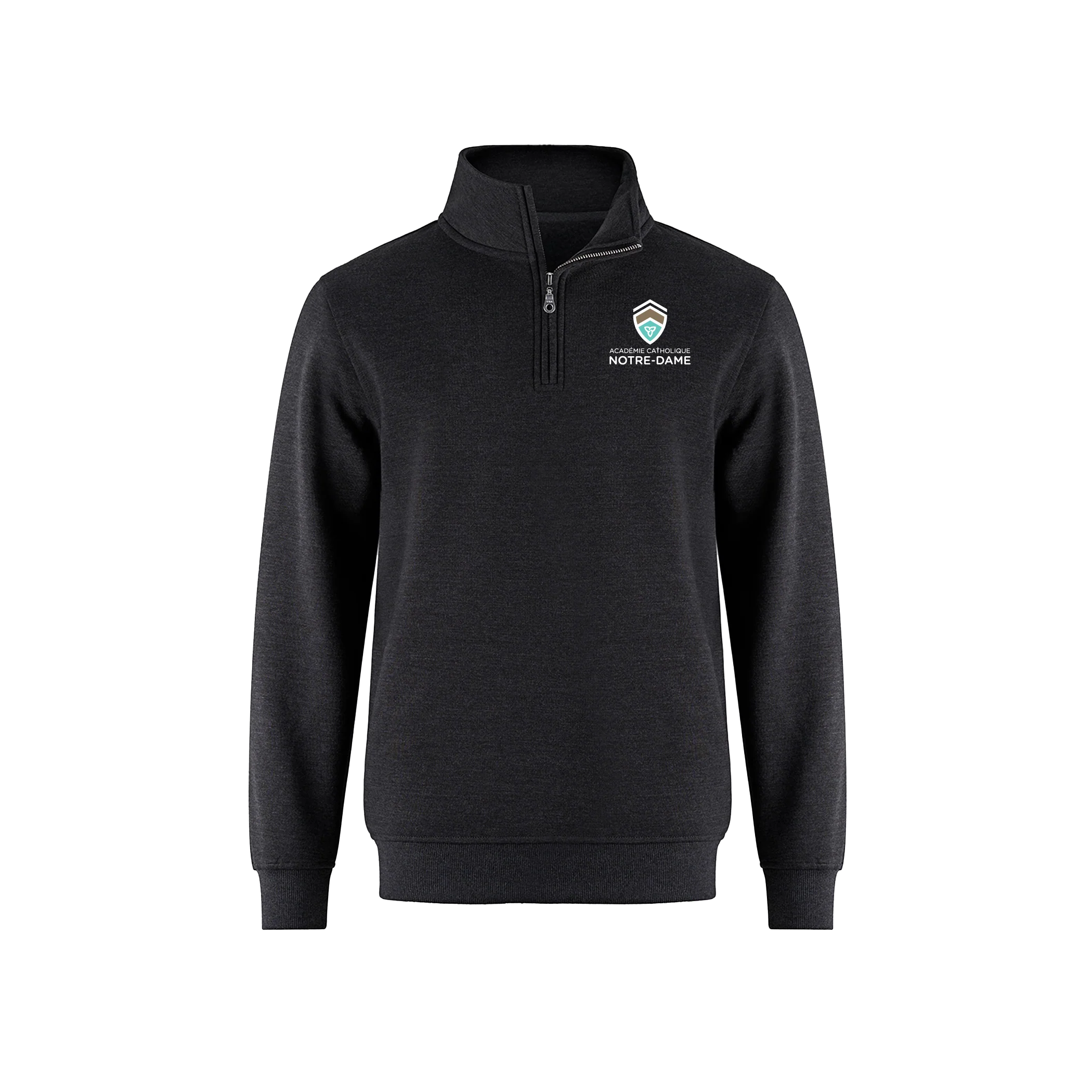 Sweat-shirt à fermeture éclair 1/4 pour enfant