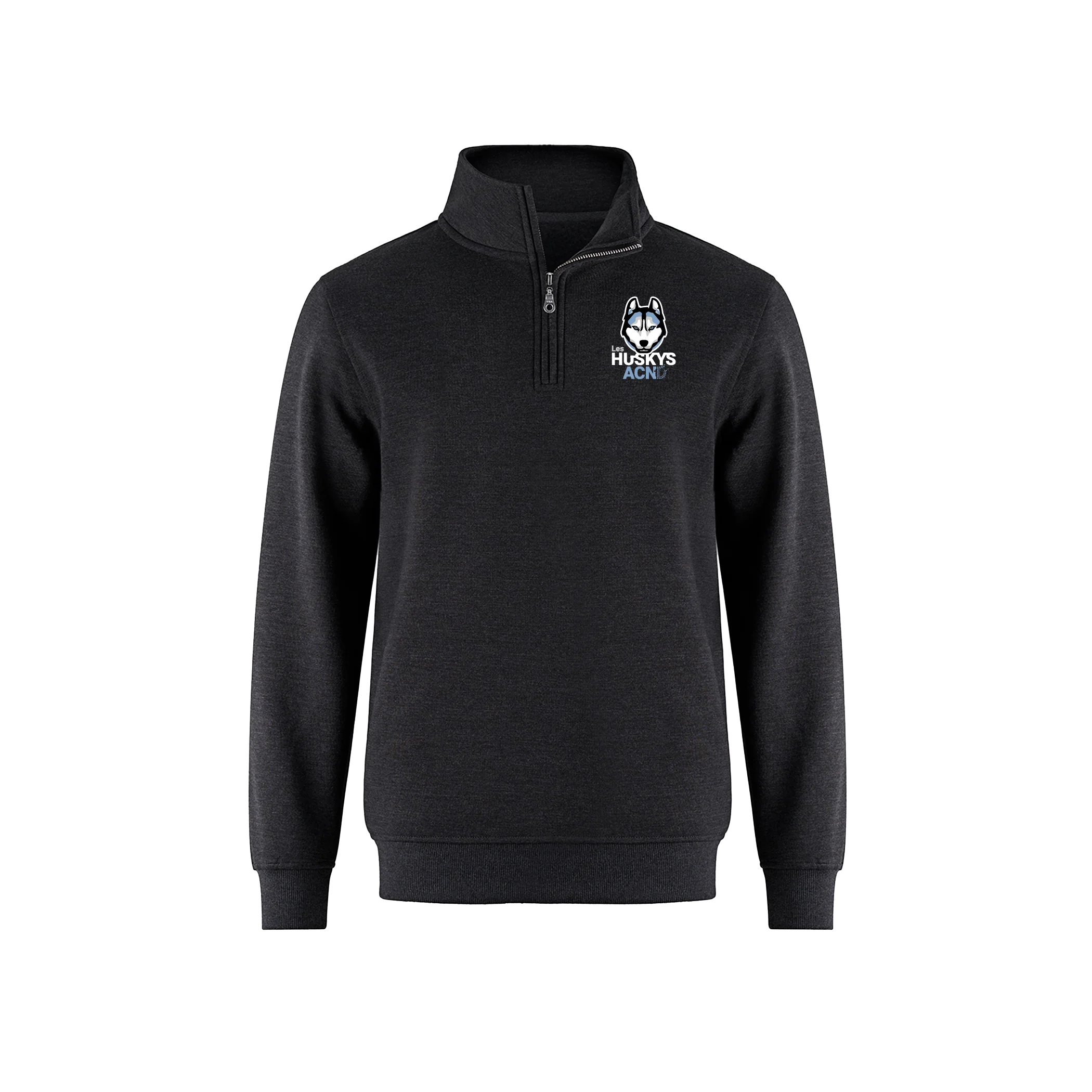 Sweat-shirt à fermeture éclair 1/4 pour enfant