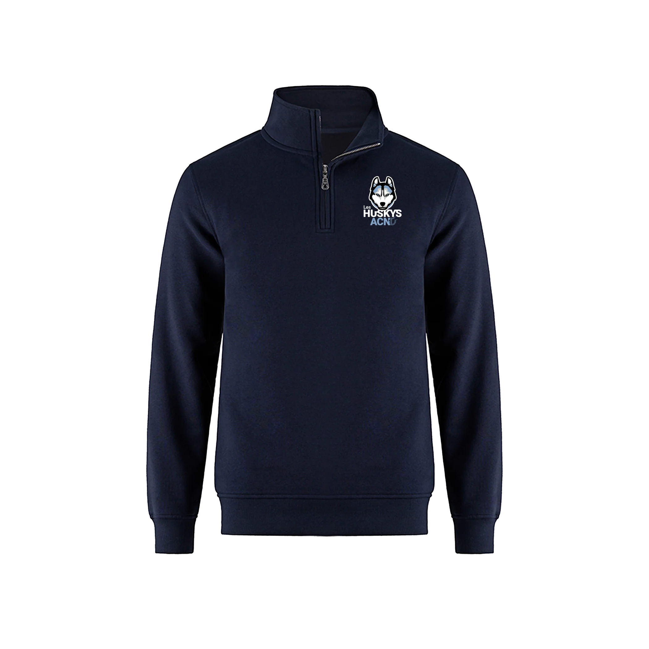 Sweat-shirt à fermeture éclair 1/4 pour enfant