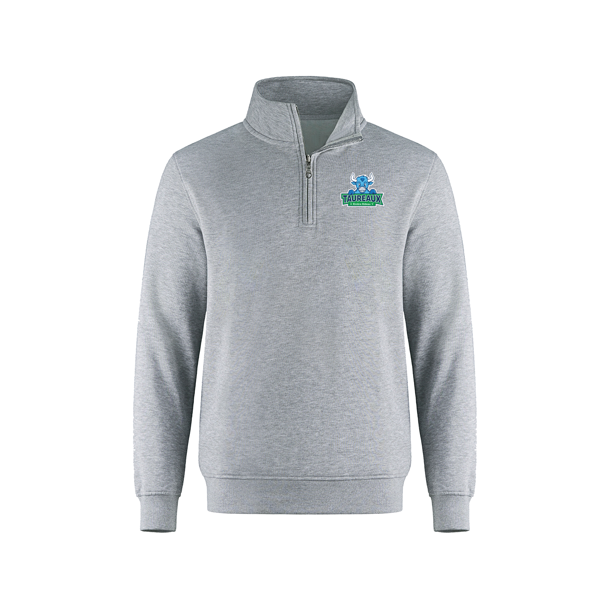 Sweat-shirt à fermeture éclair 1/4 pour enfant