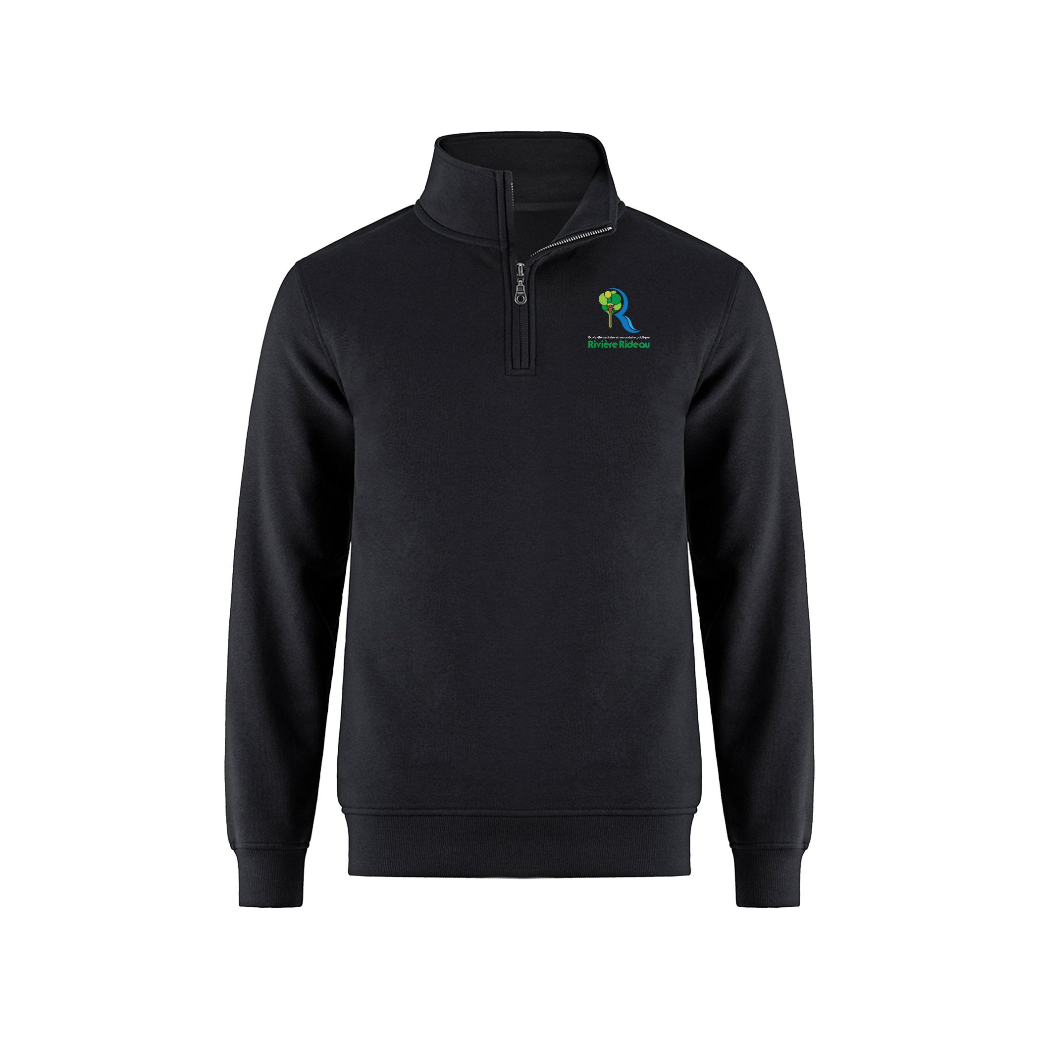 Sweat-shirt à fermeture éclair 1/4 pour enfant