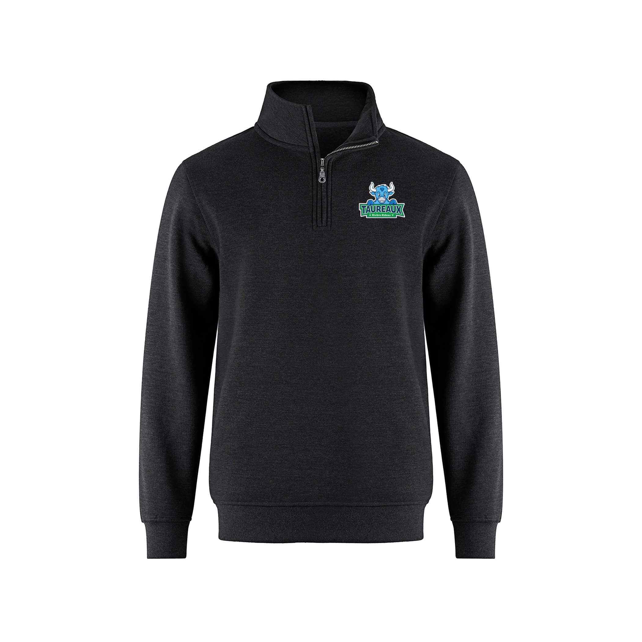 Sweat-shirt à fermeture éclair 1/4 pour enfant