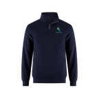 Sweat-shirt à fermeture éclair 1/4 pour adulte
