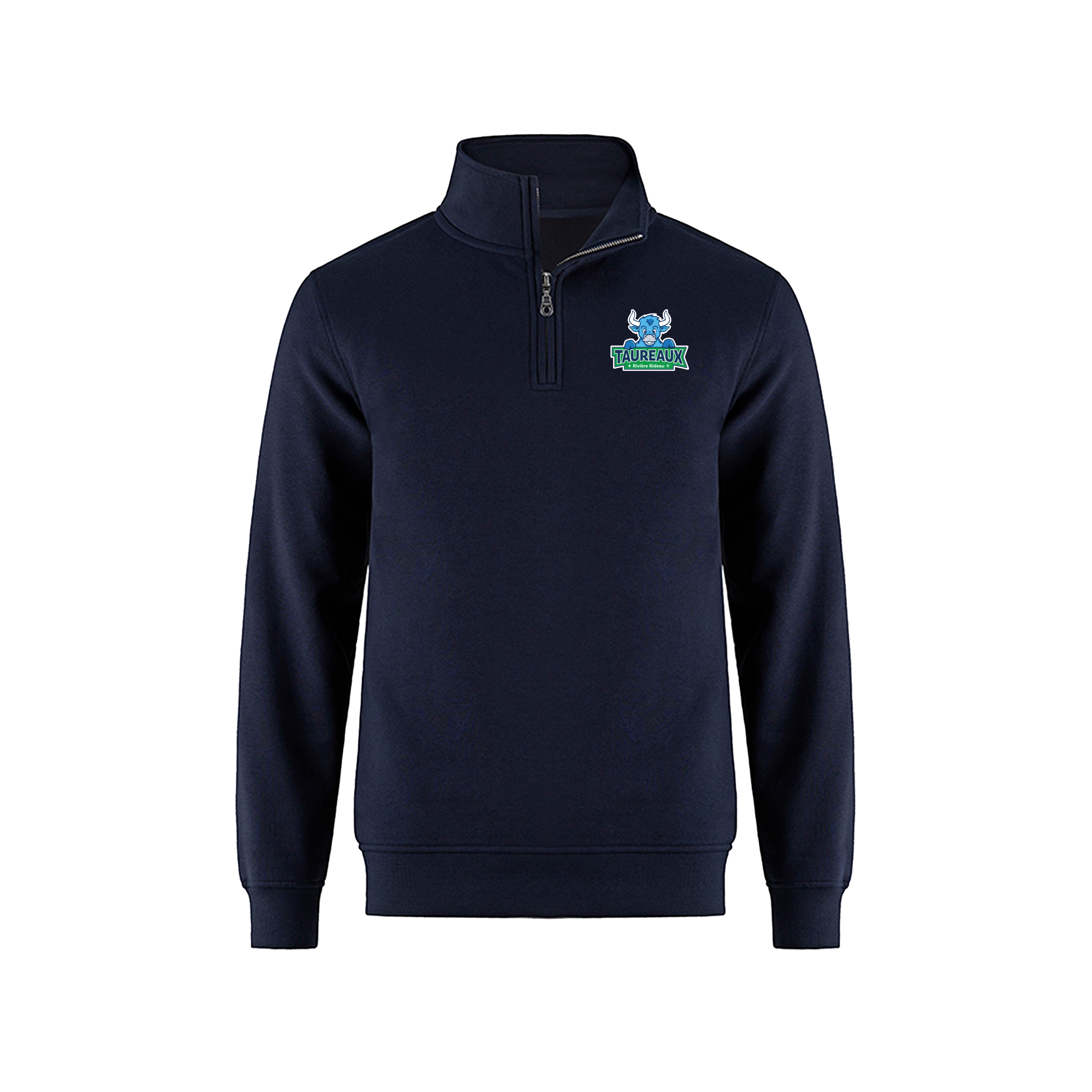 Sweat-shirt à fermeture éclair 1/4 pour enfant