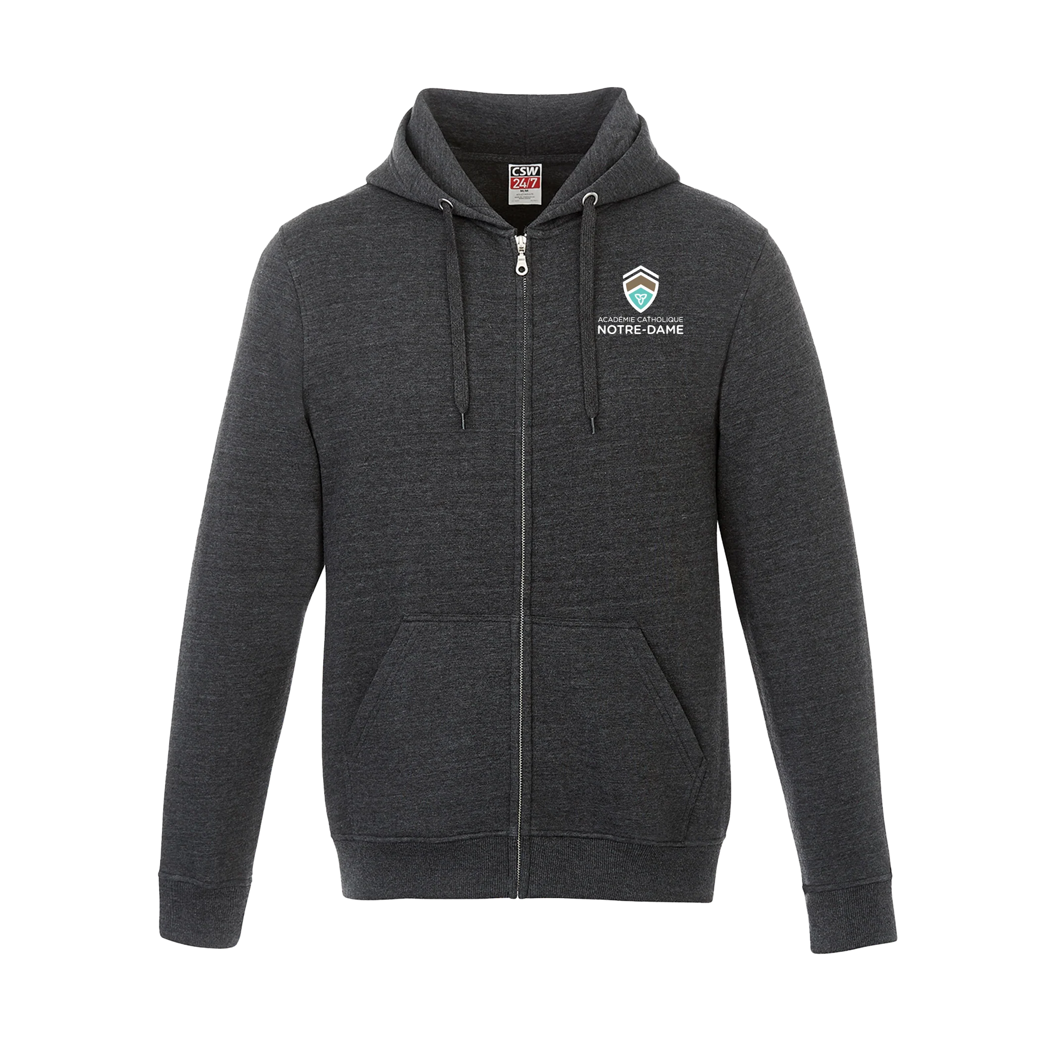 Sweat-shirt zippé pour jeunes