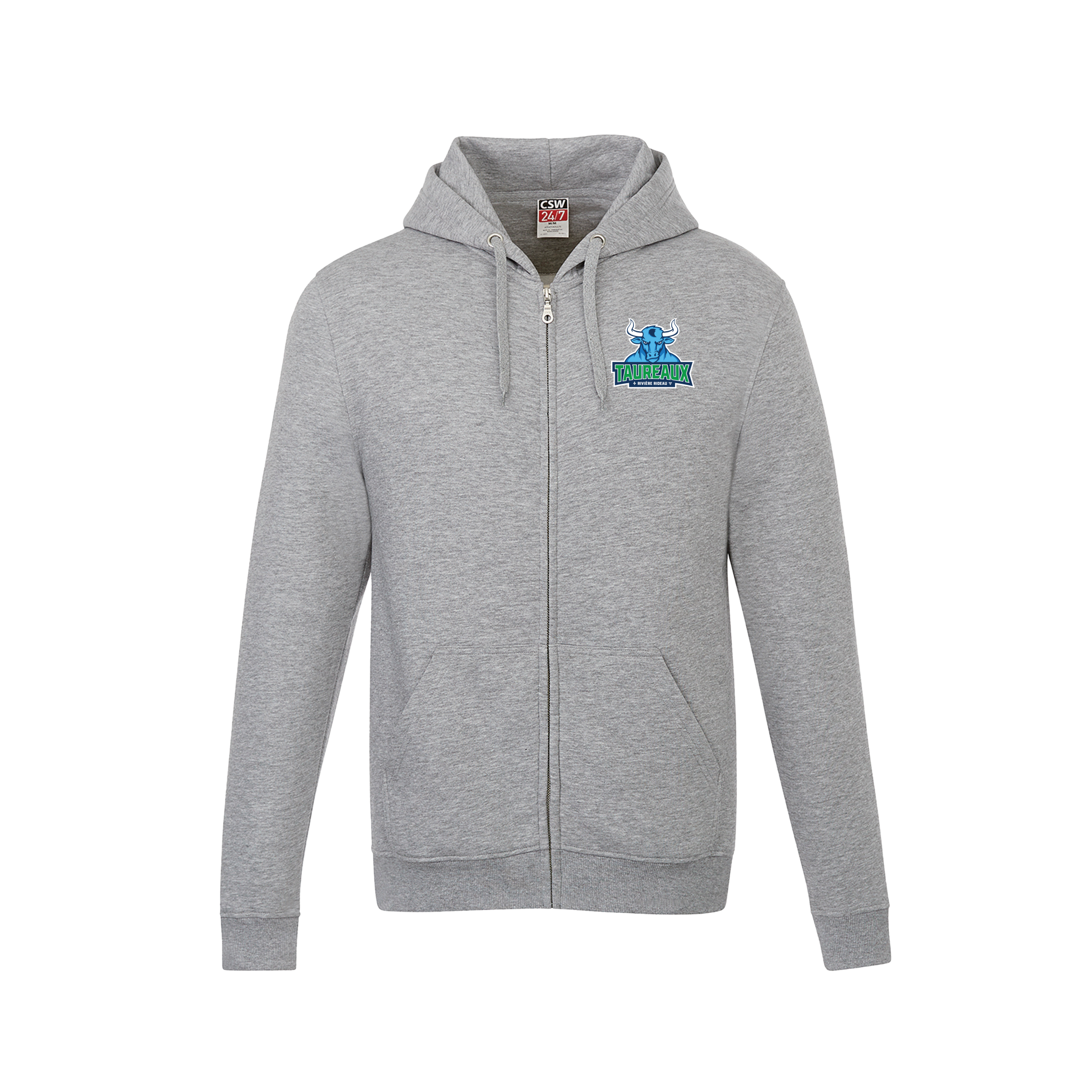 Sweat-shirt zippé pour jeunes