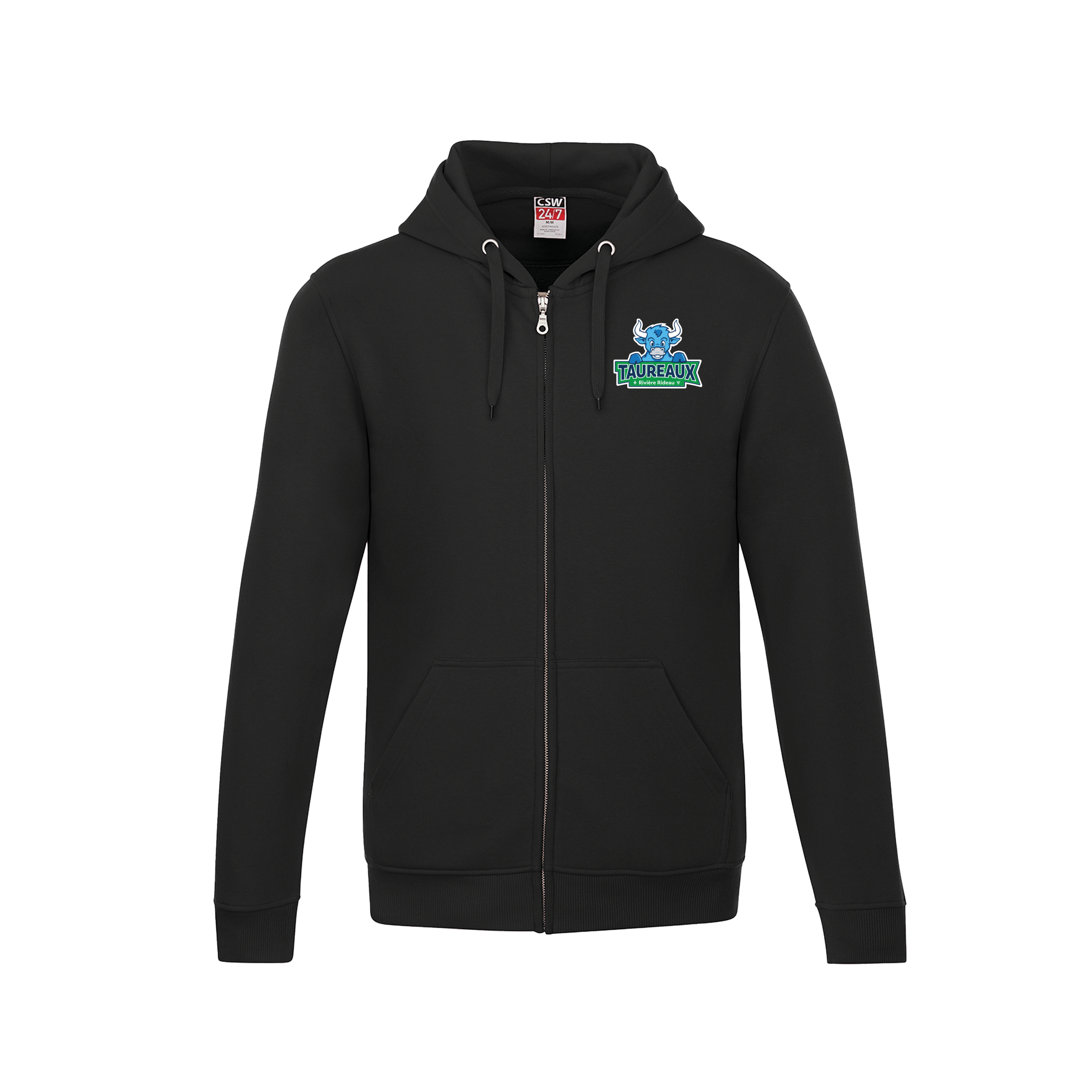 Sweat-shirt zippé pour jeunes