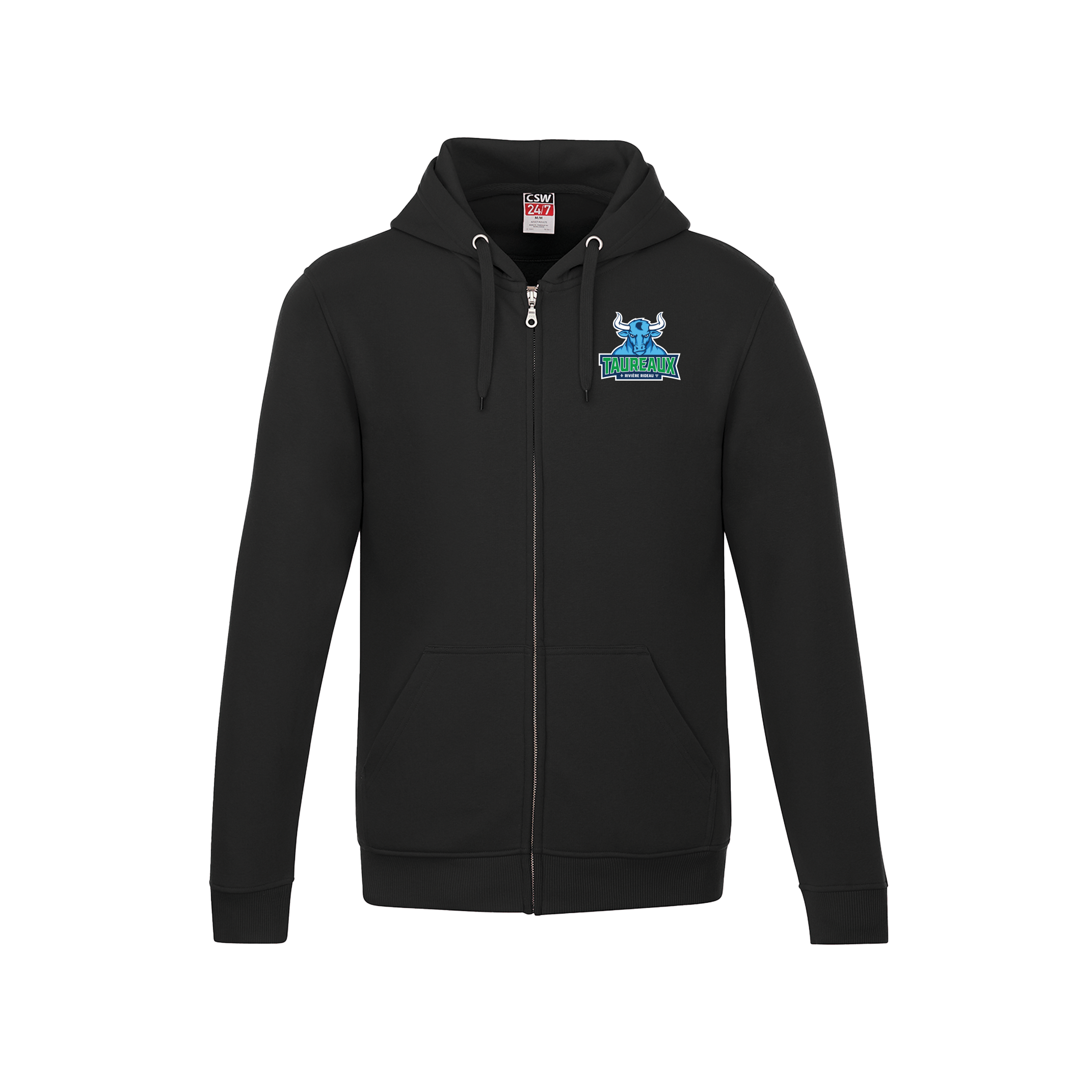 Sweat-shirt zippé pour jeunes