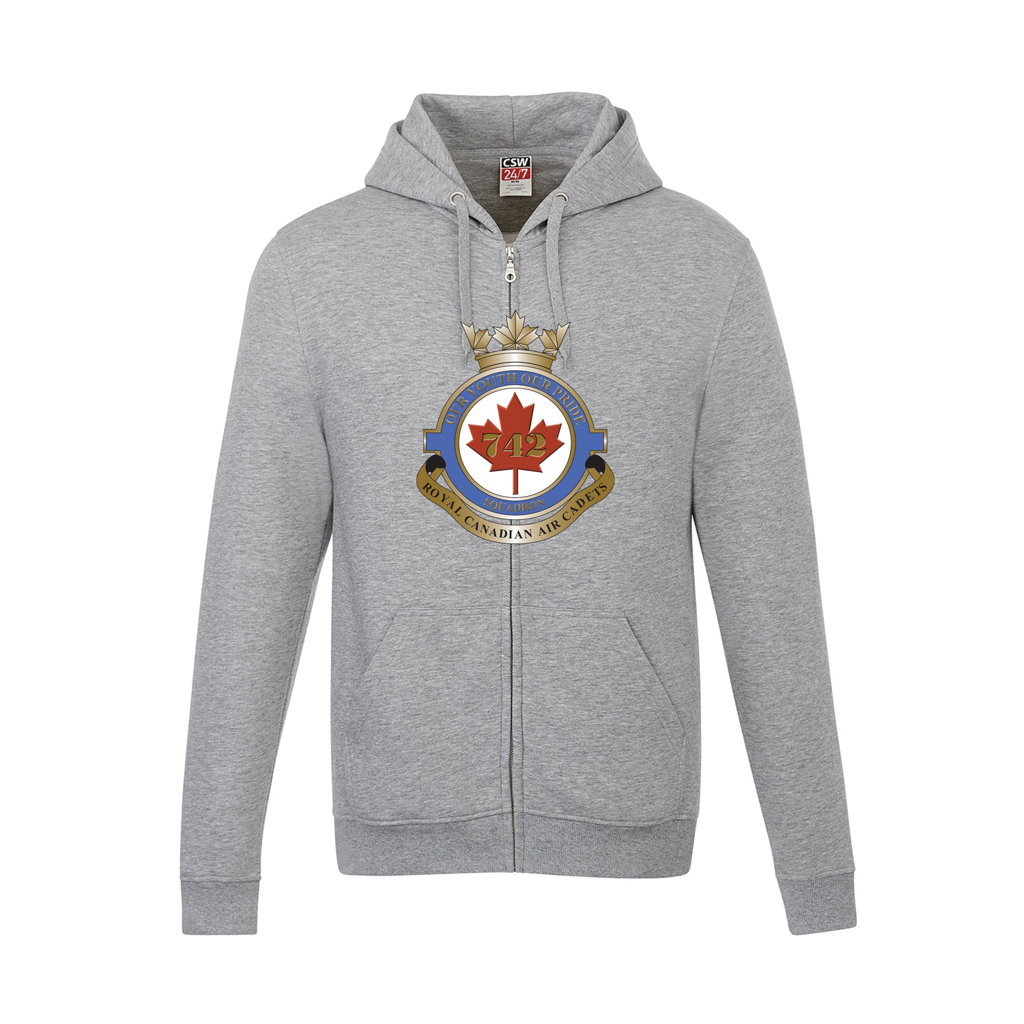 Adult Full Zip Sweatshirt