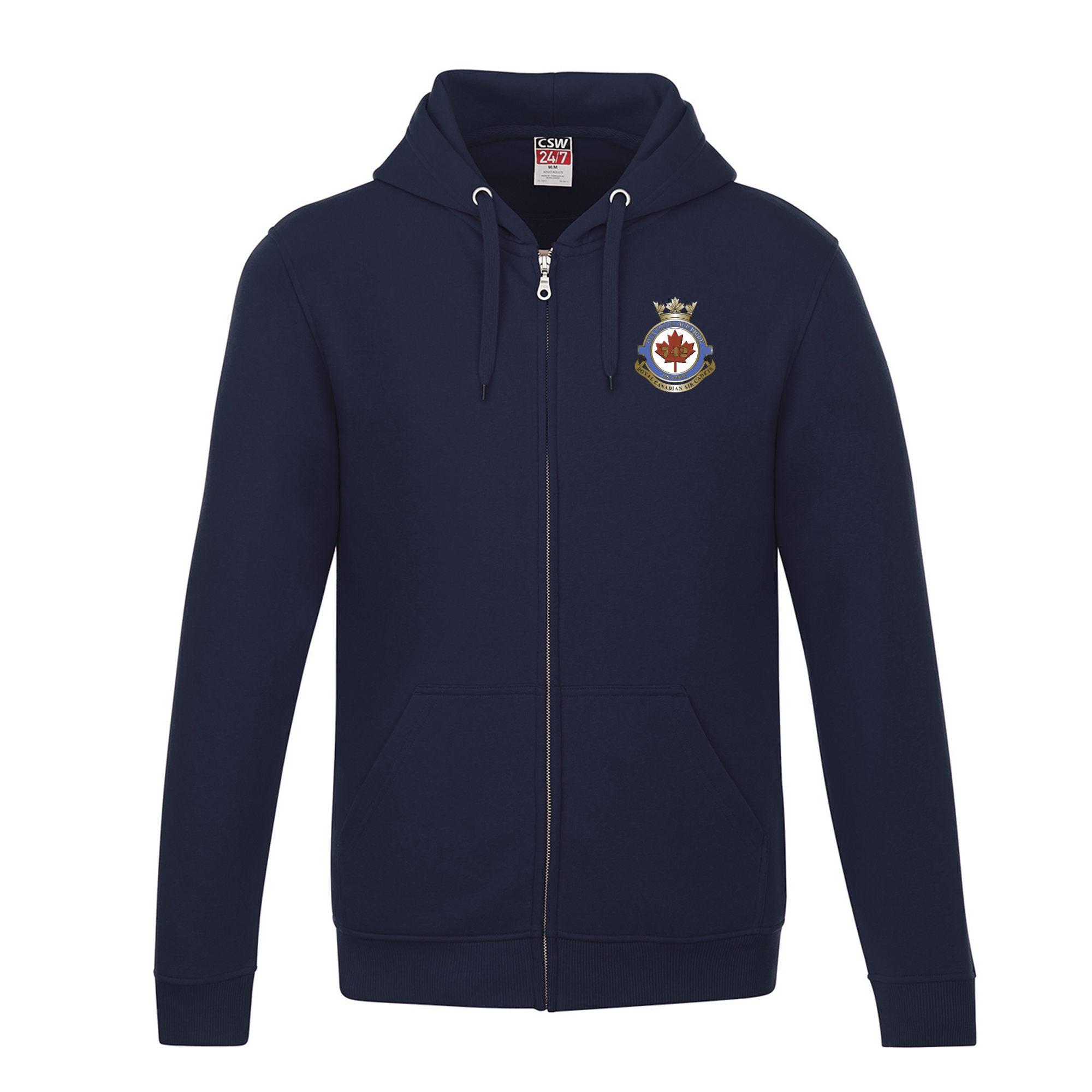 Sweat-shirt zippé pour jeunes