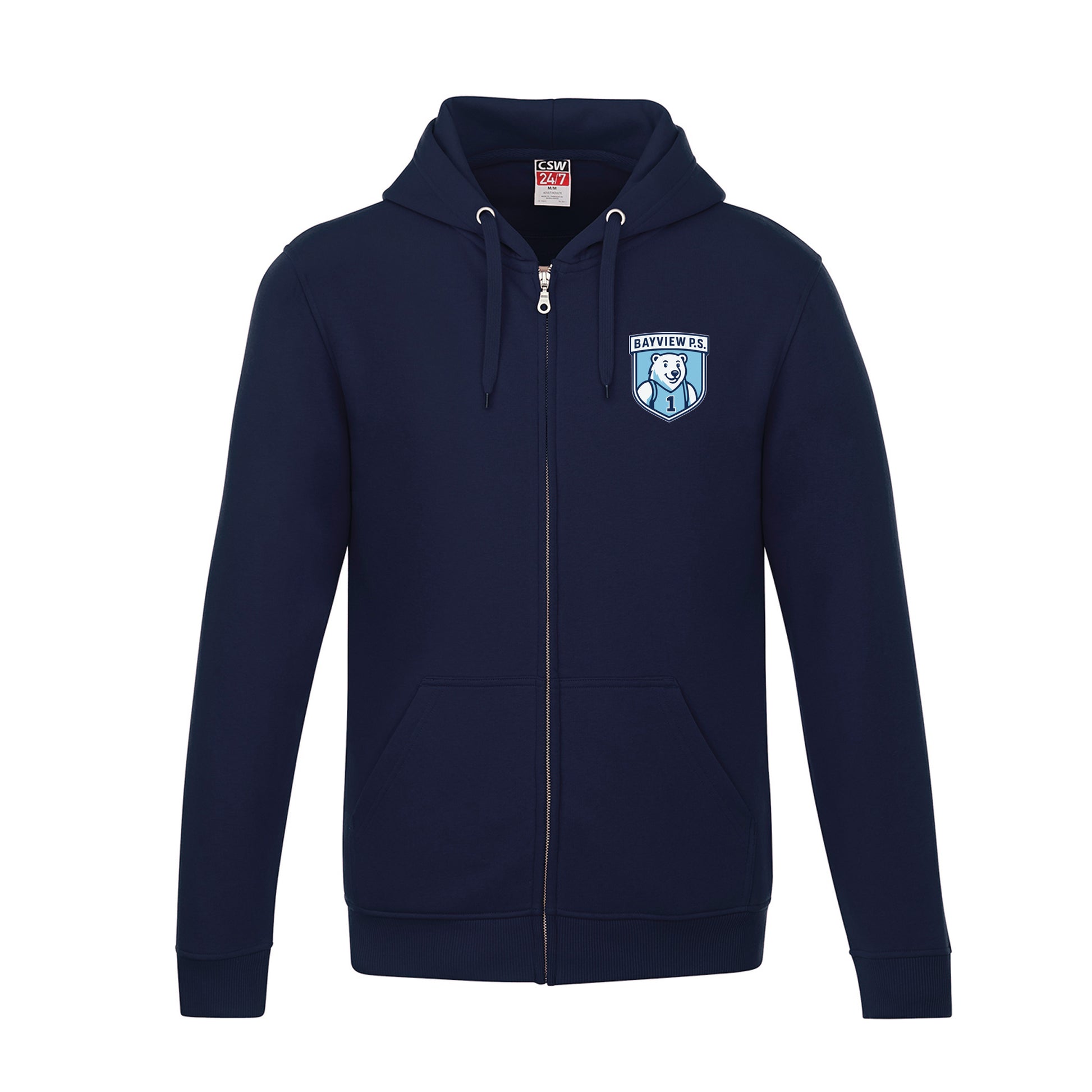Adult Full Zip Sweatshirt