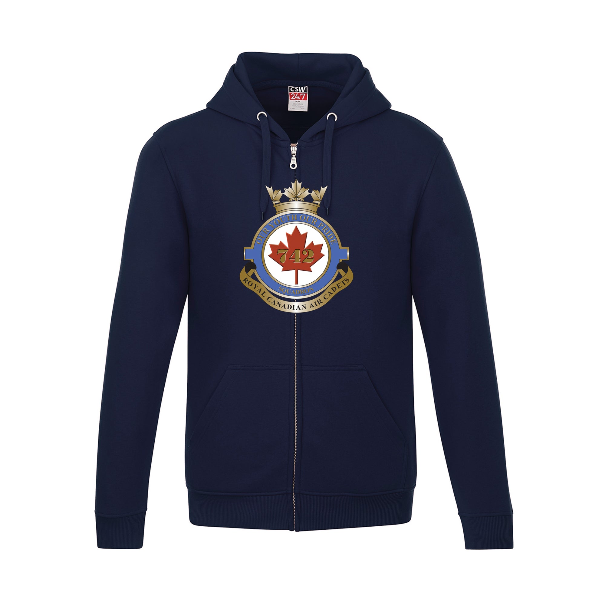 Adult Full Zip Sweatshirt