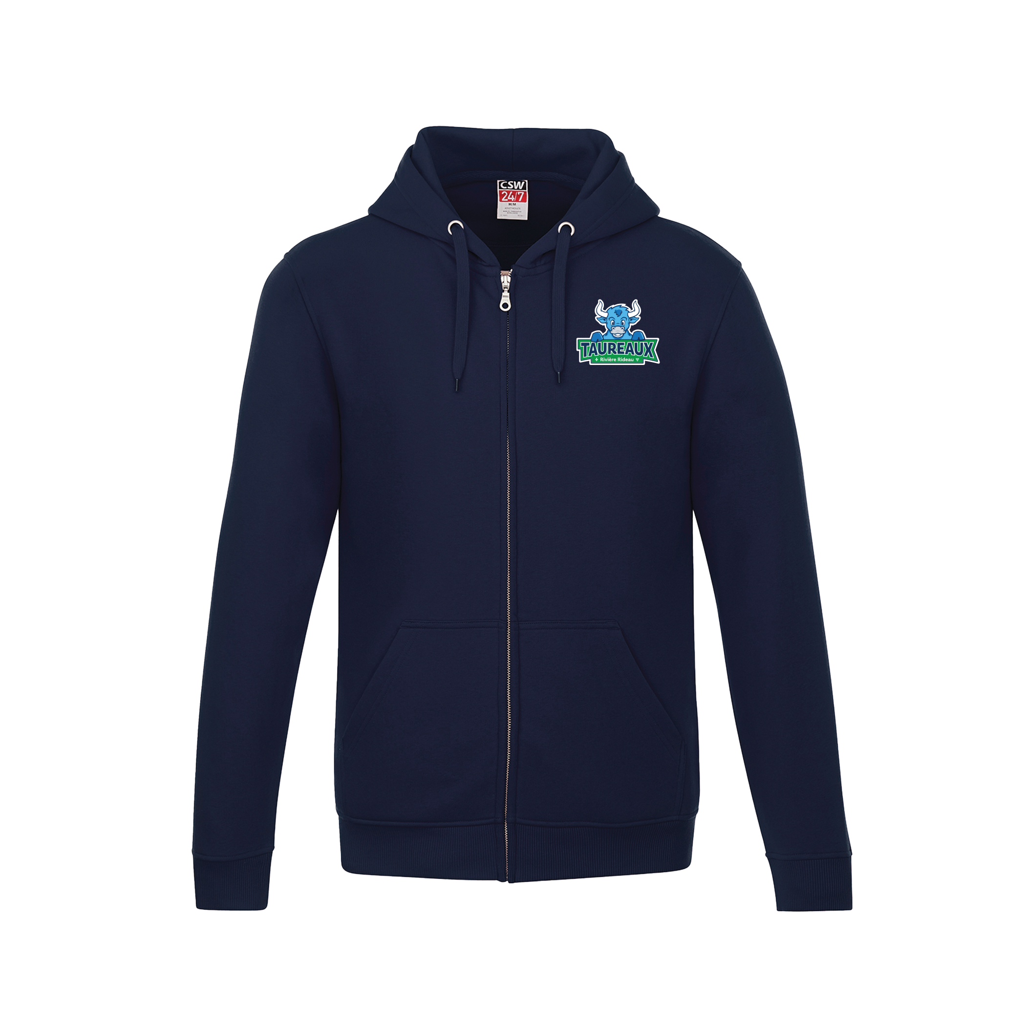 Sweat-shirt zippé pour jeunes