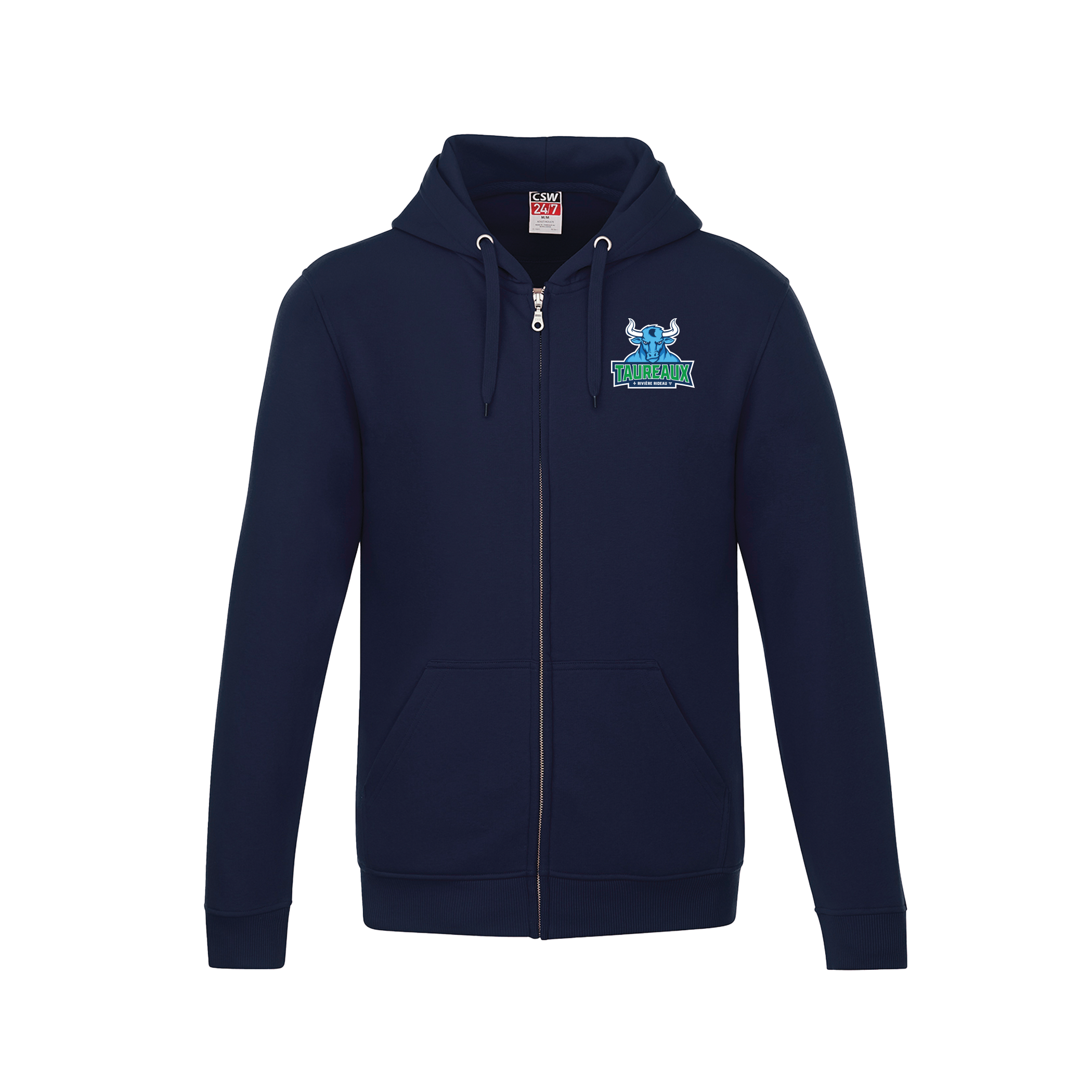 Sweat-shirt zippé pour jeunes