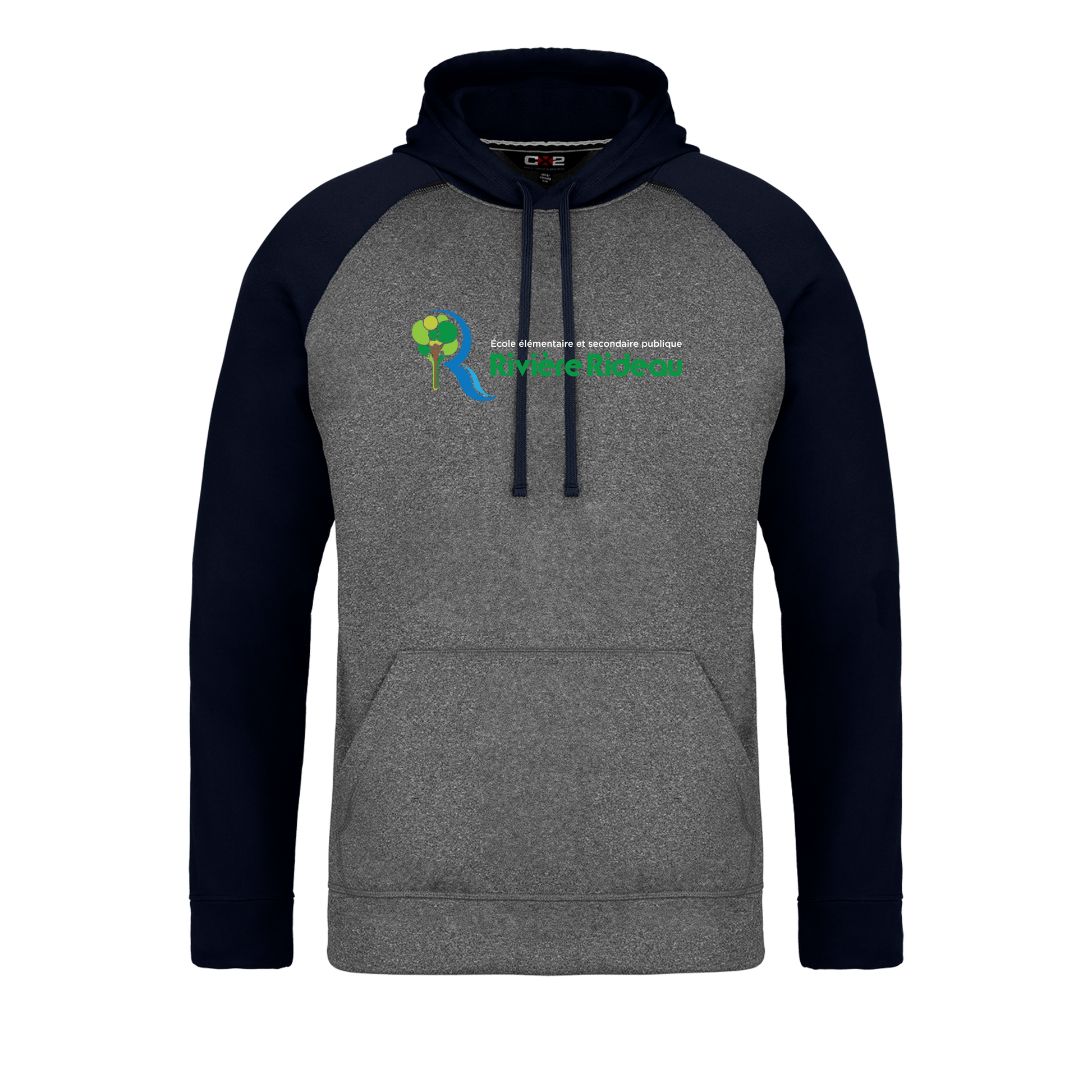 Youth Polyester Pullover Hooded Sweatshirt