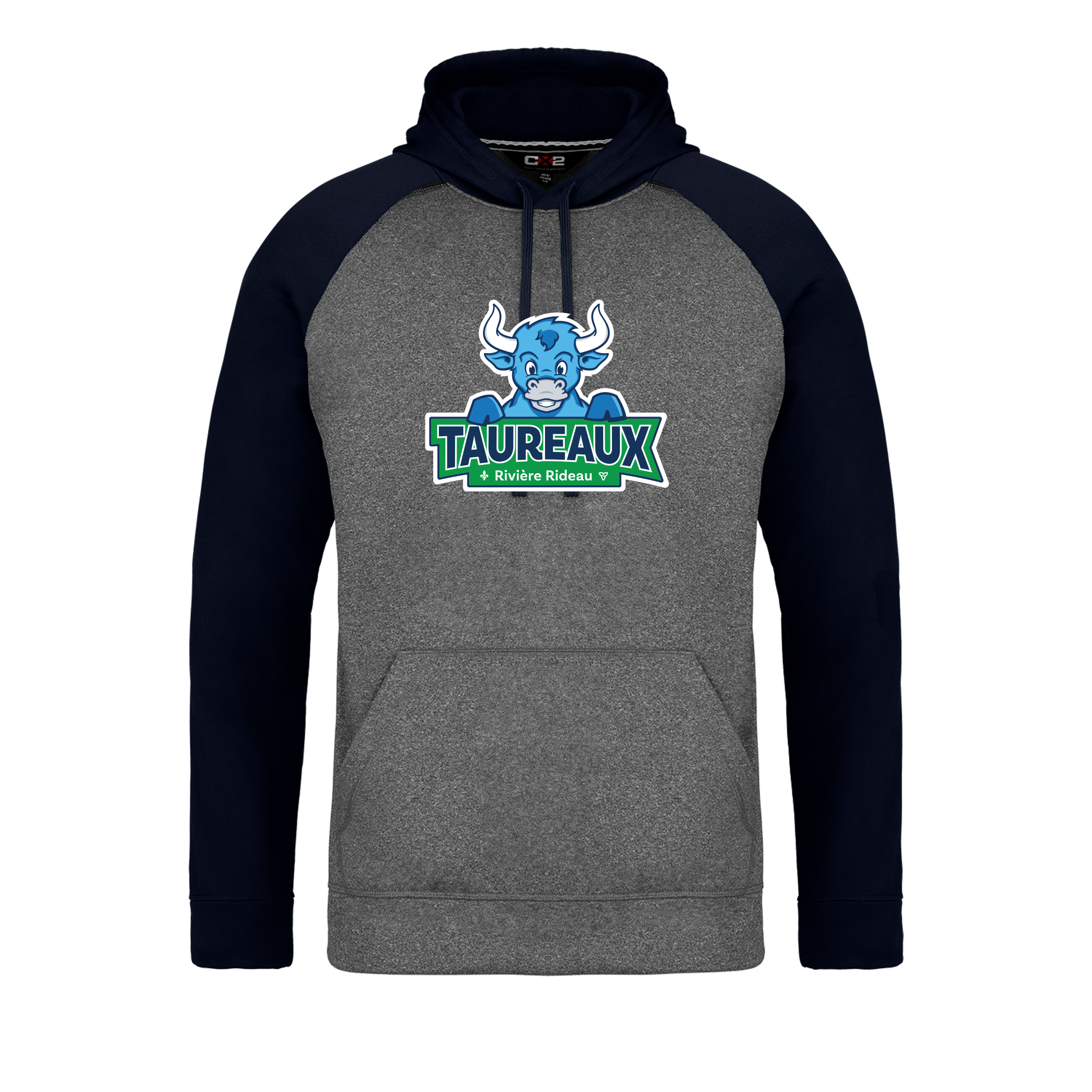 Sweat-shirt à capuche en polyester pour jeunes