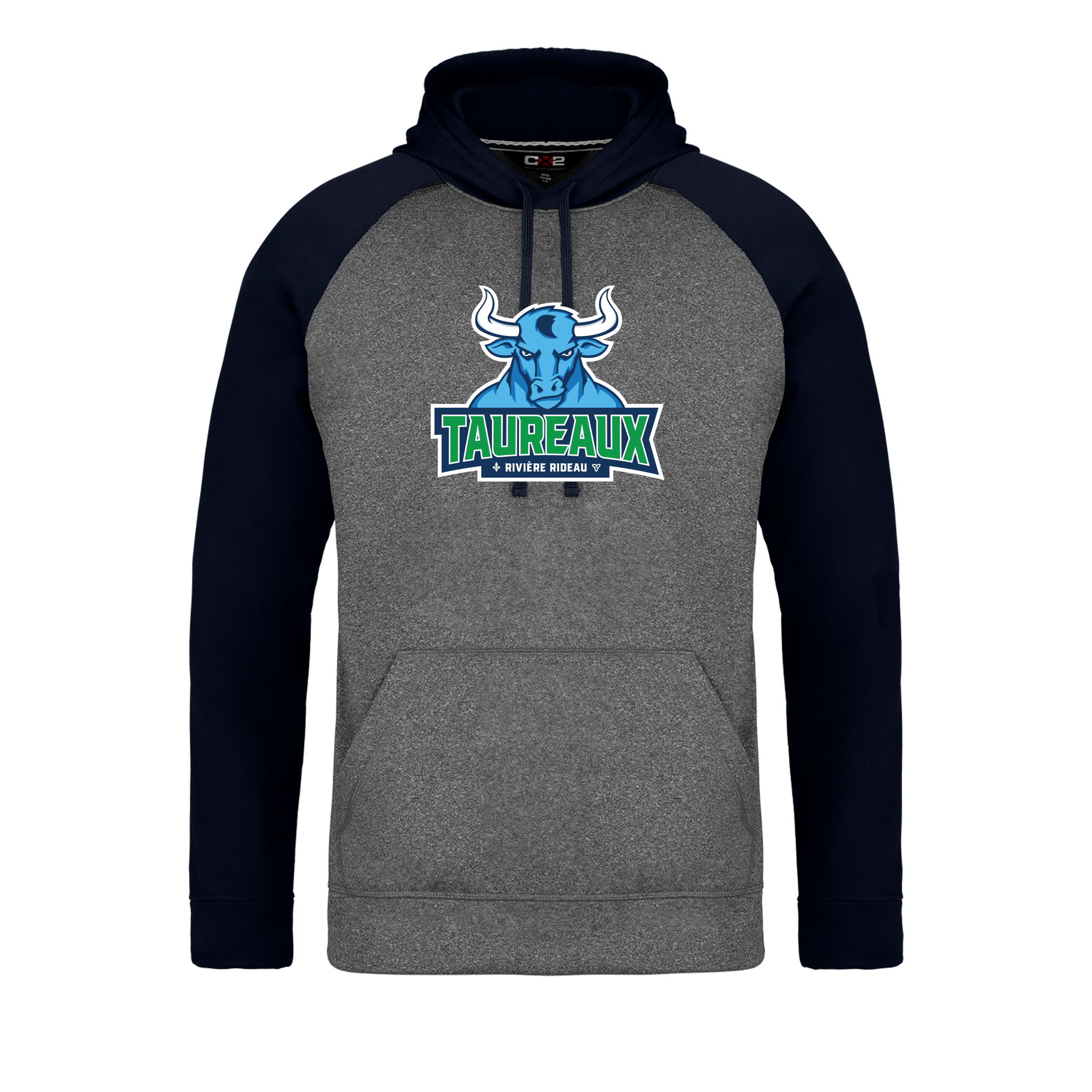 Sweat-shirt à capuche en polyester pour jeunes
