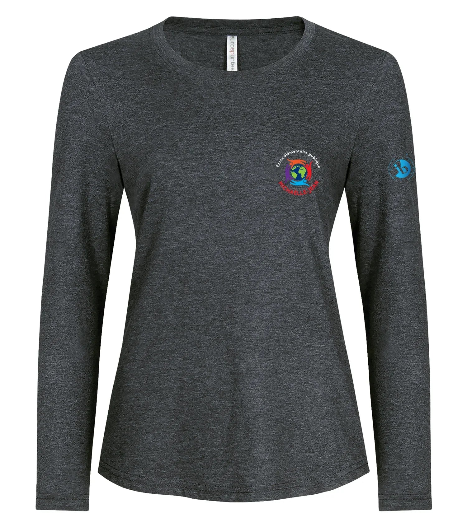 COMBED AND RING SPUN LONG SLEEVE LADIES' TEE