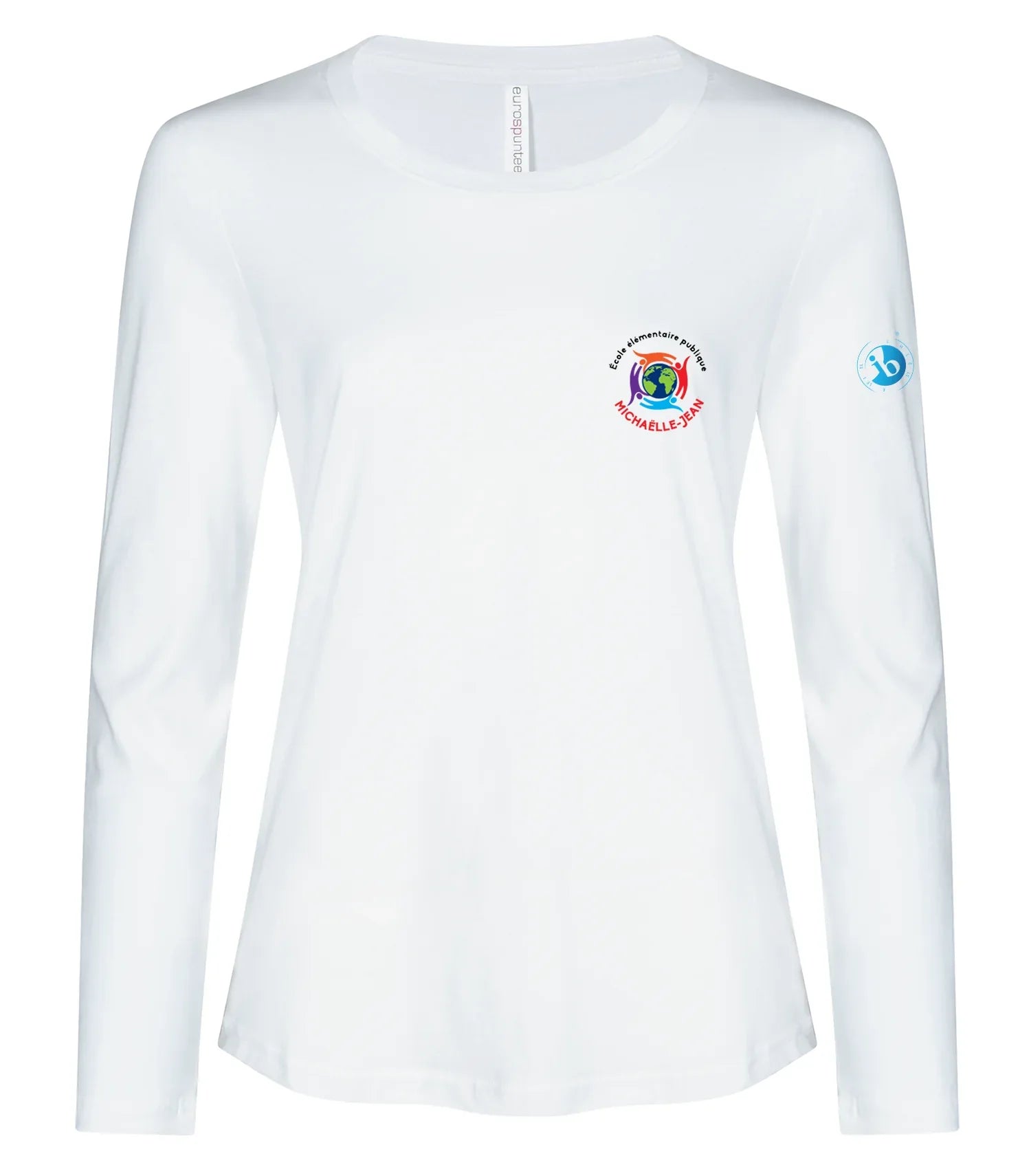 COMBED AND RING SPUN LONG SLEEVE LADIES' TEE