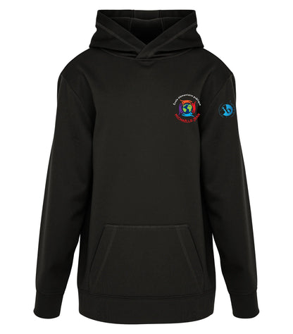 POLYFLEECE HOODED YOUTH SWEATSHIRT