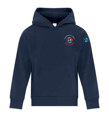 FLEECE HOODED YOUTH SWEATSHIRT